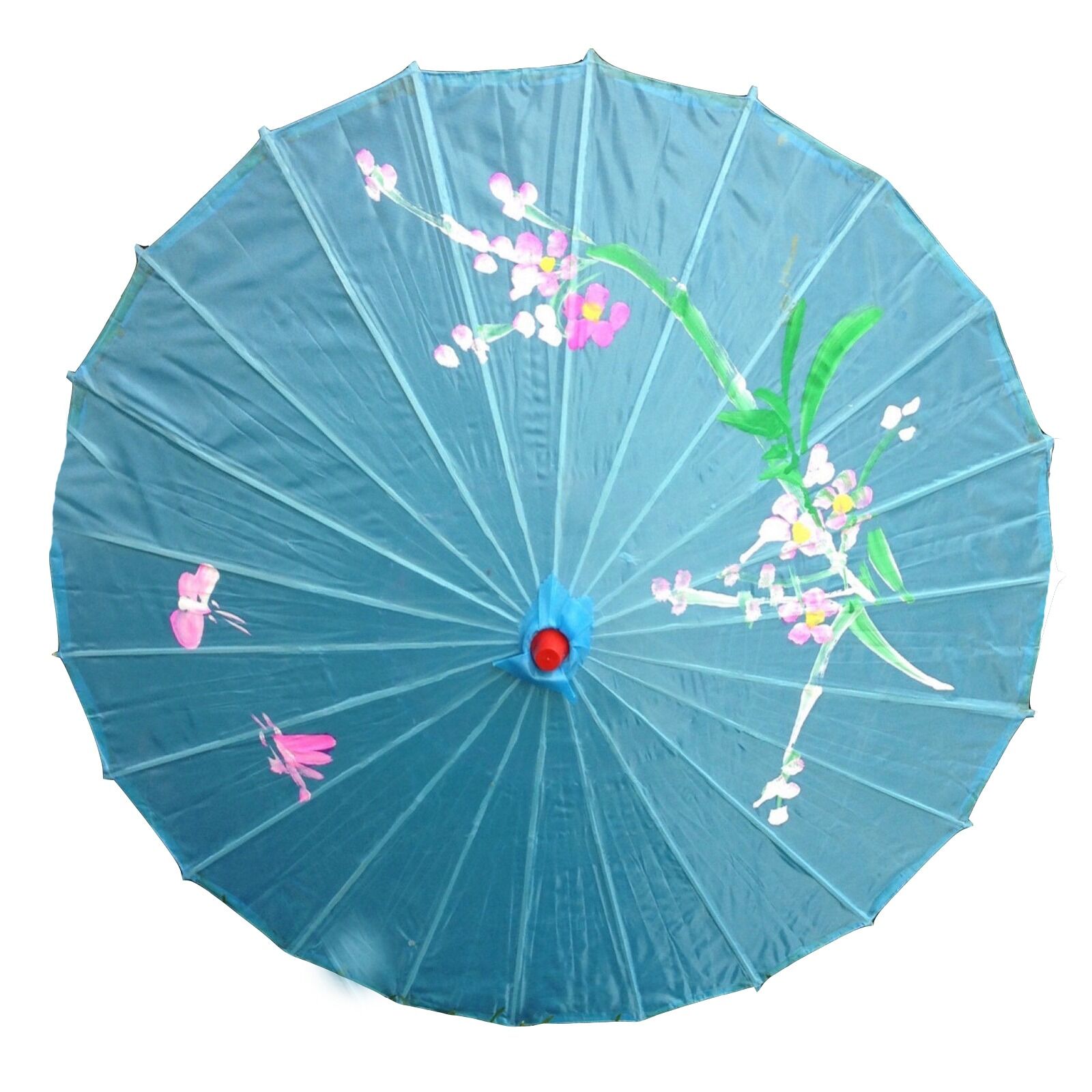 12x PARASOL UMBRELLA Chinese Japanese Bamboo Flower Pattern 80cm Large BULK view 4