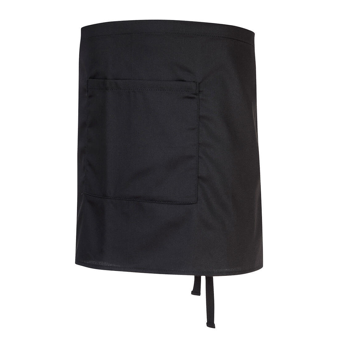 Portwest Waist Safety Apron with Pocket - Black view 2