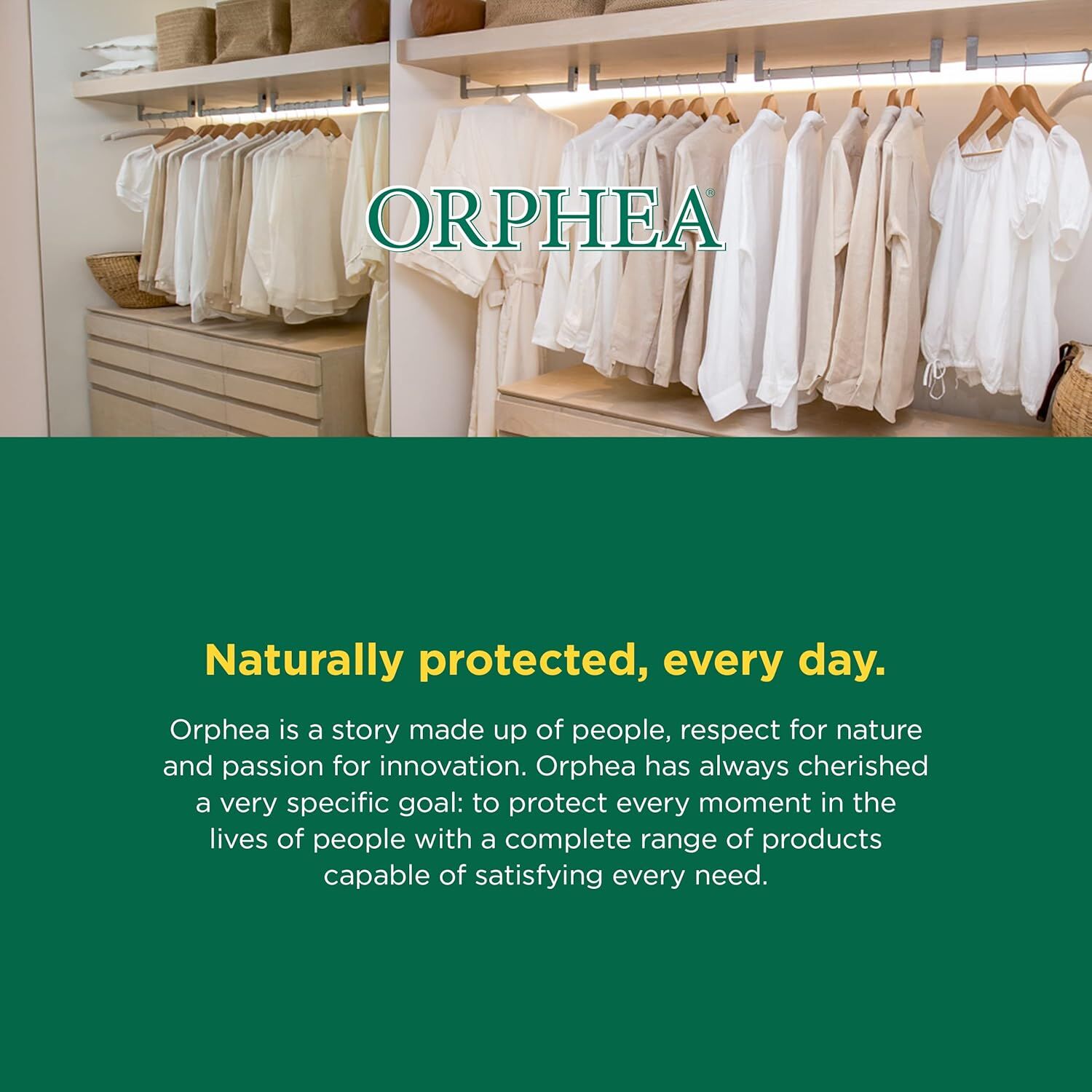 Orphea 12pcs Clothes Protector Virginian Cedarwood Scented Strips for view 6