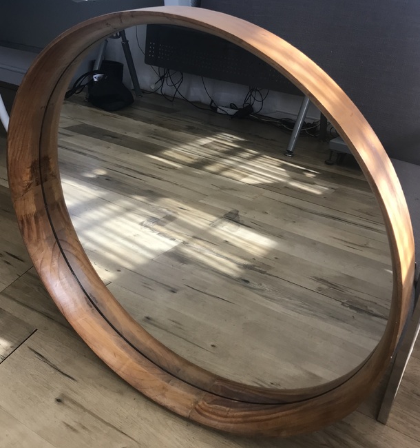 Yarrabah Round Mirror 80cm view 2