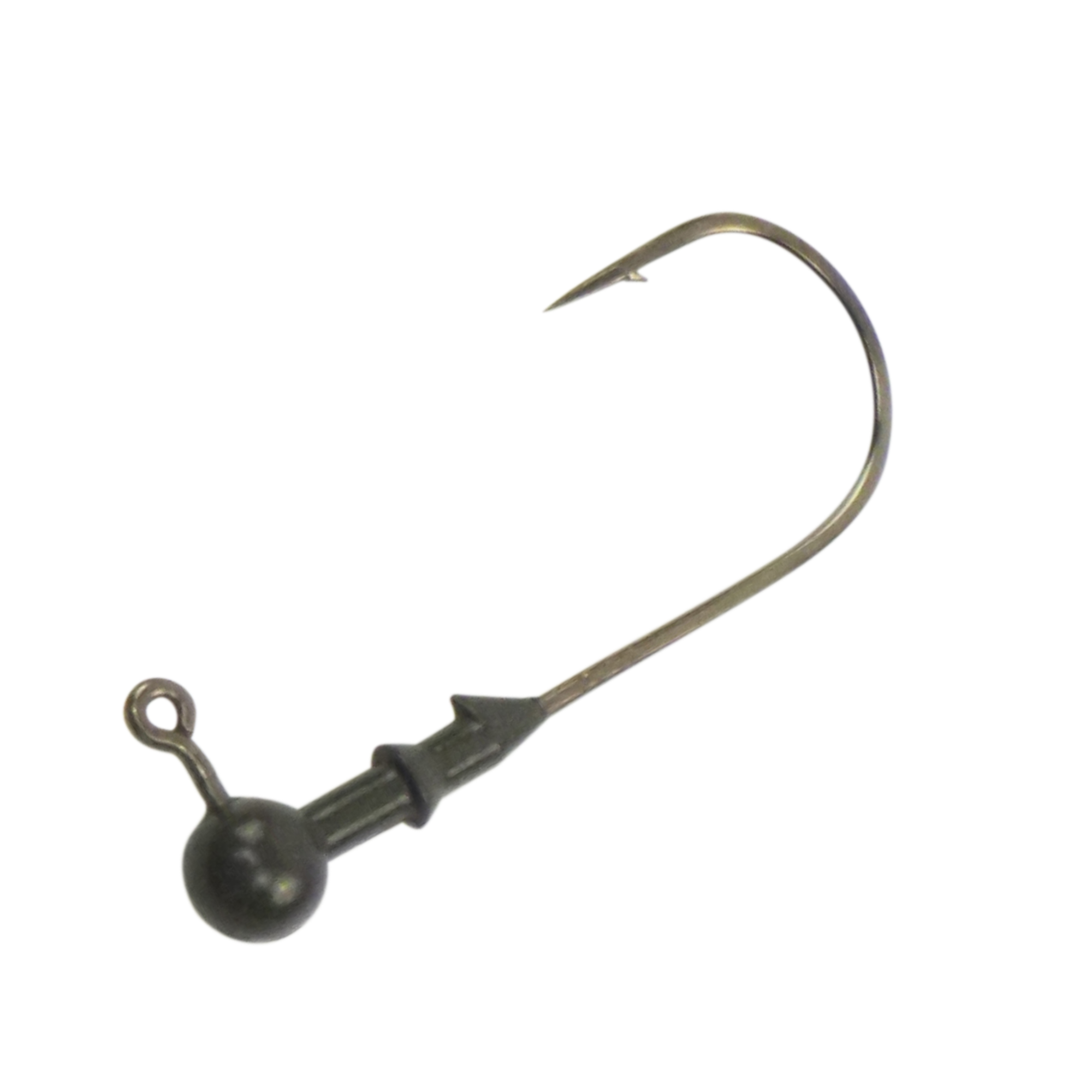 Vike 1/4 oz Round Jig Head with a Size 2/0 Hook Tungsten, 2 pack — image 1