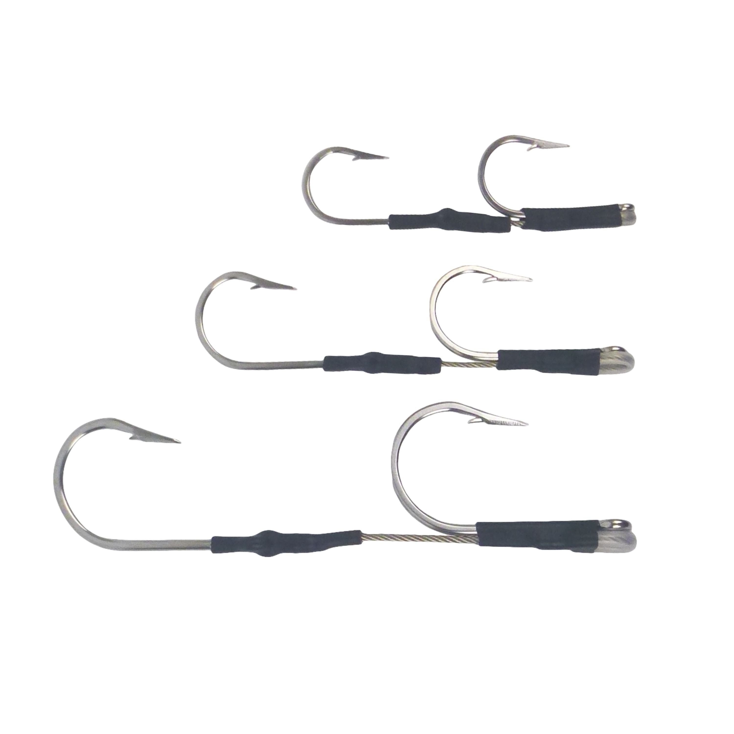Swimerz Jigging & Trolling Hooks, Inline Double, 6/0, Qty 3 view 3