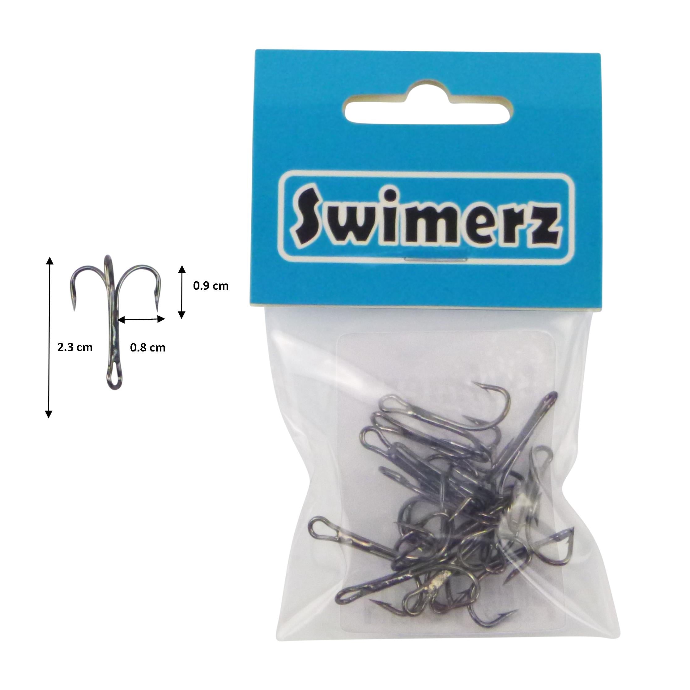 Swimerz Striker Trebles Size 4, 12 pack view 2