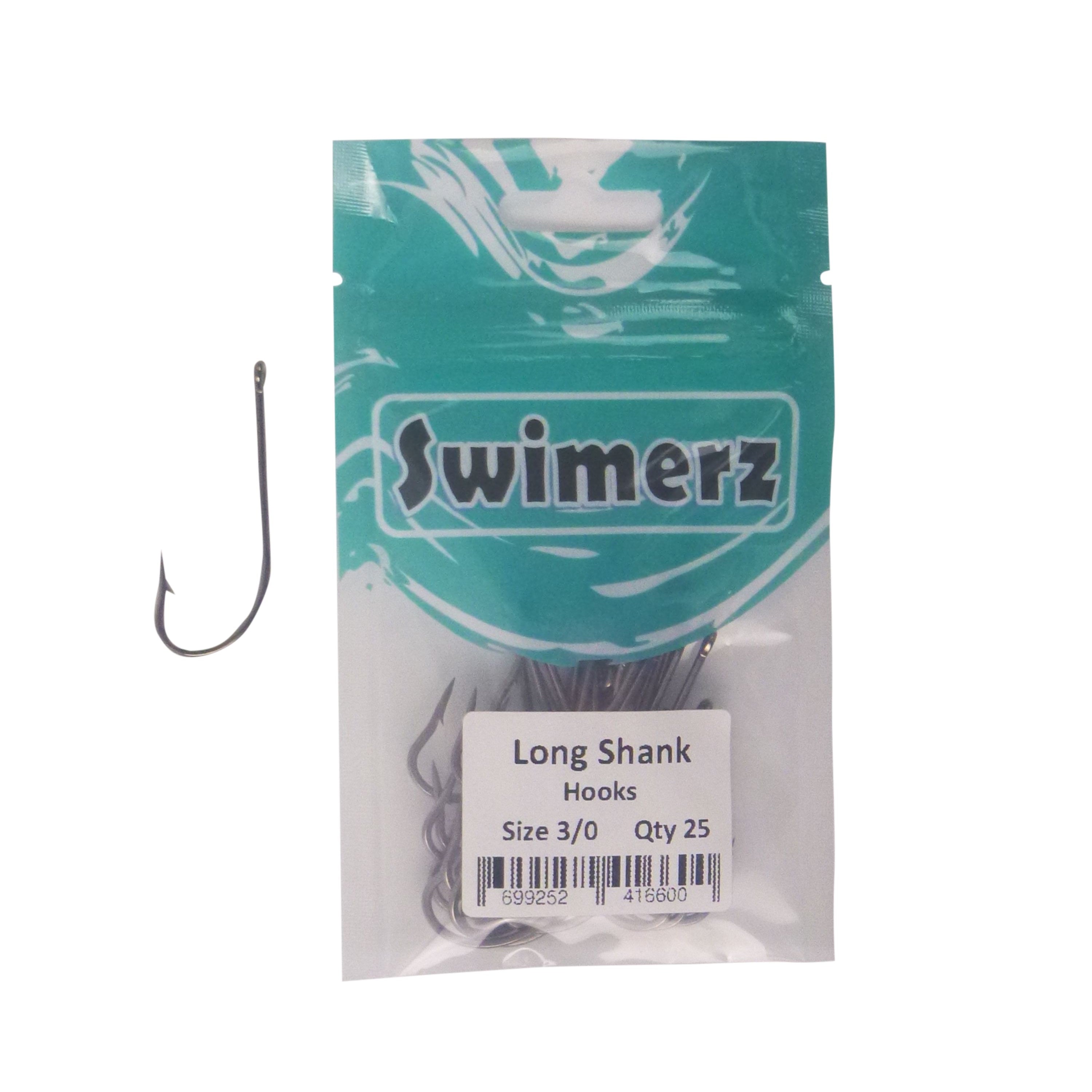Swimerz 3/0 Long Shank Worm Hook 25 Pack view 2
