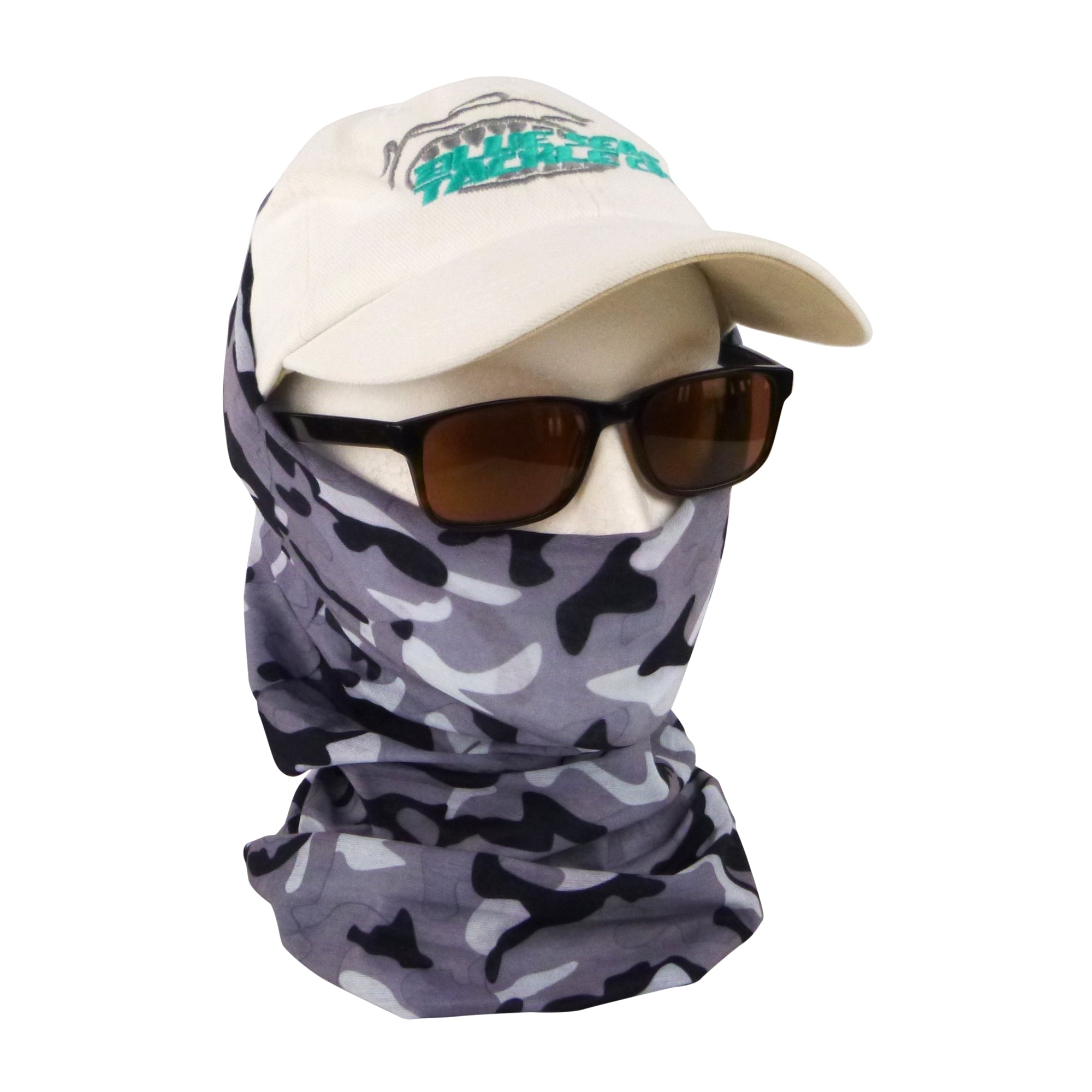 BSTC Head Socks, Camo Grey view 2