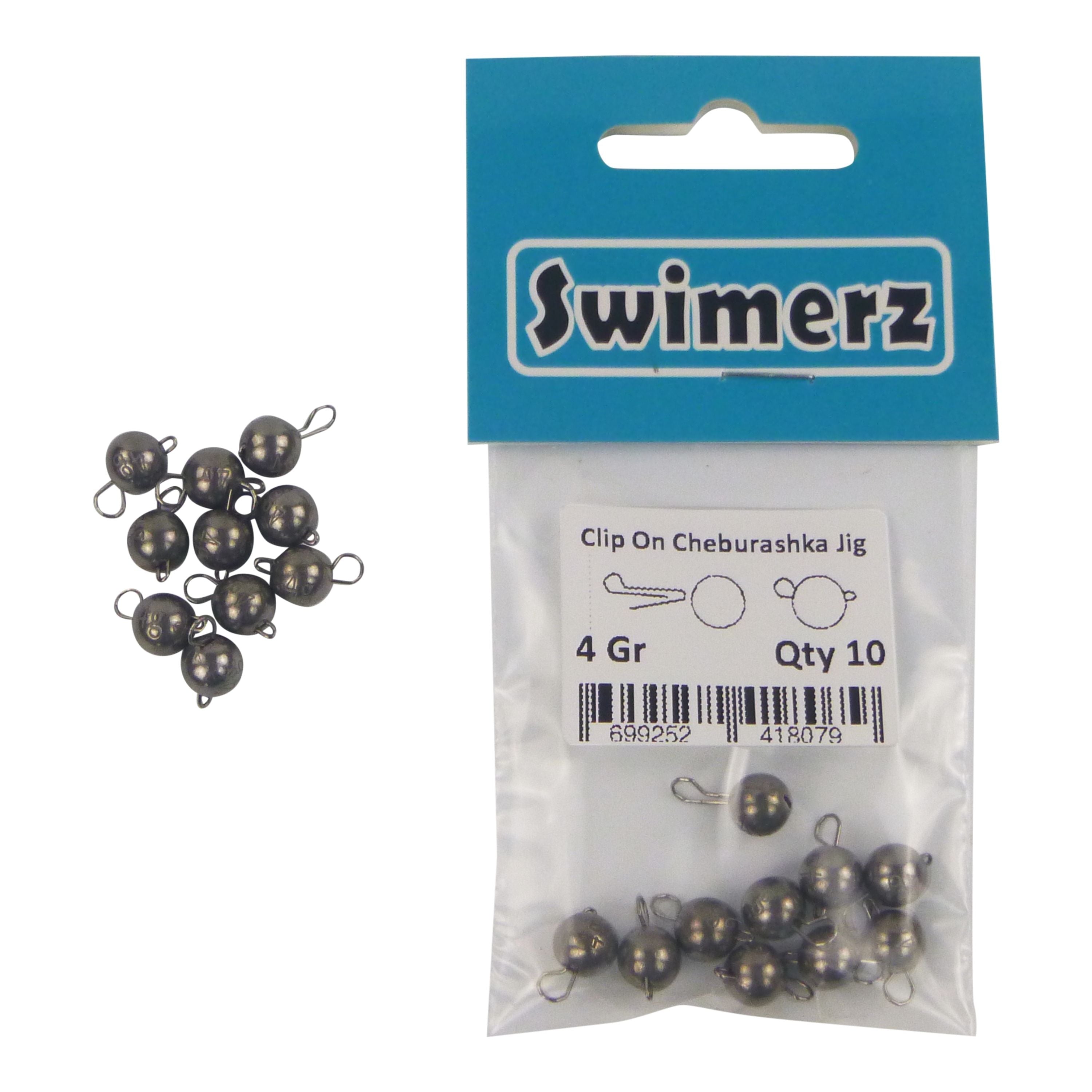 Swimerz 4 Gram Cheburashka Clip-On Jig Head 10 Pack view 3