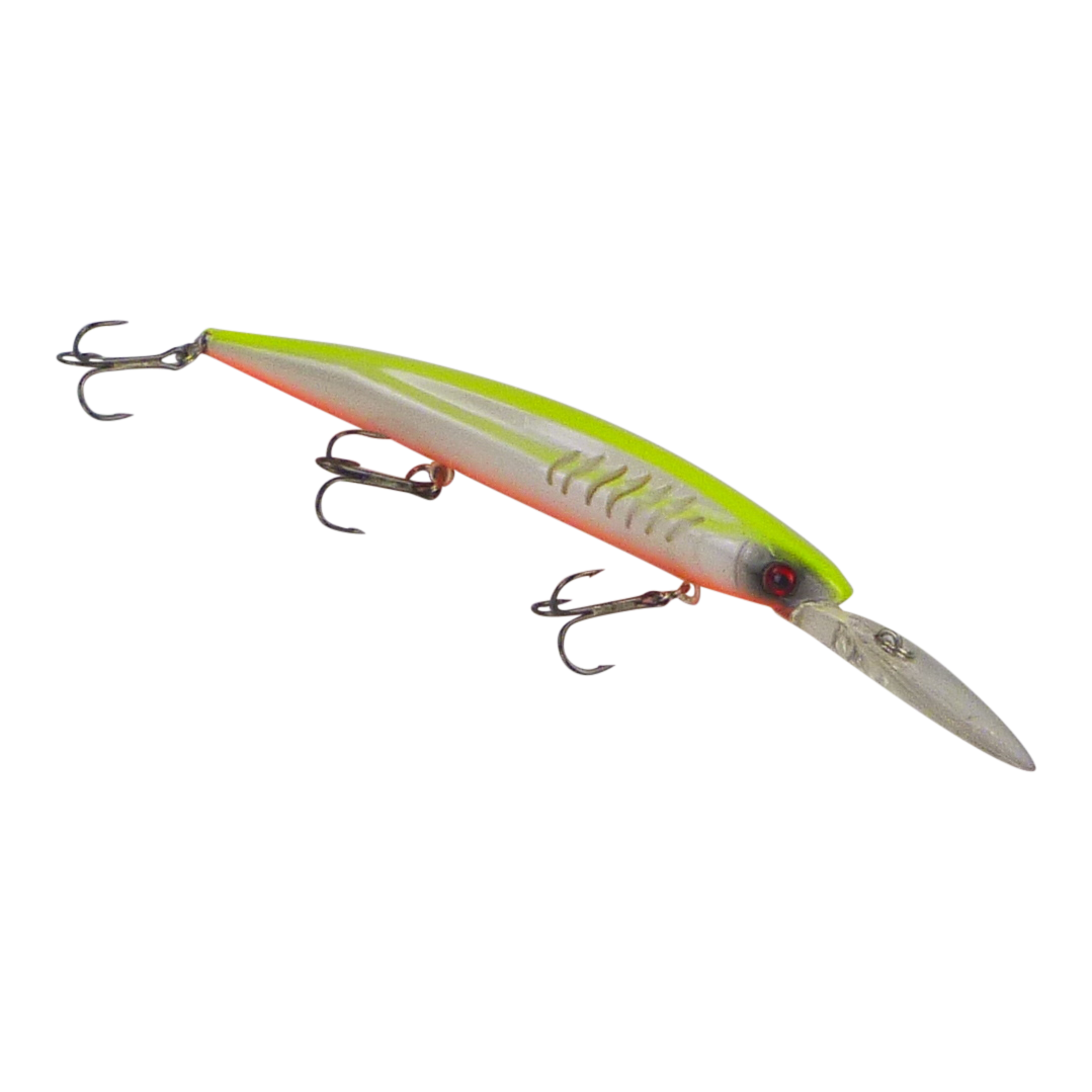 Finesse Flash Minnow, Lime Orange, 150mm Deep Diving Lure