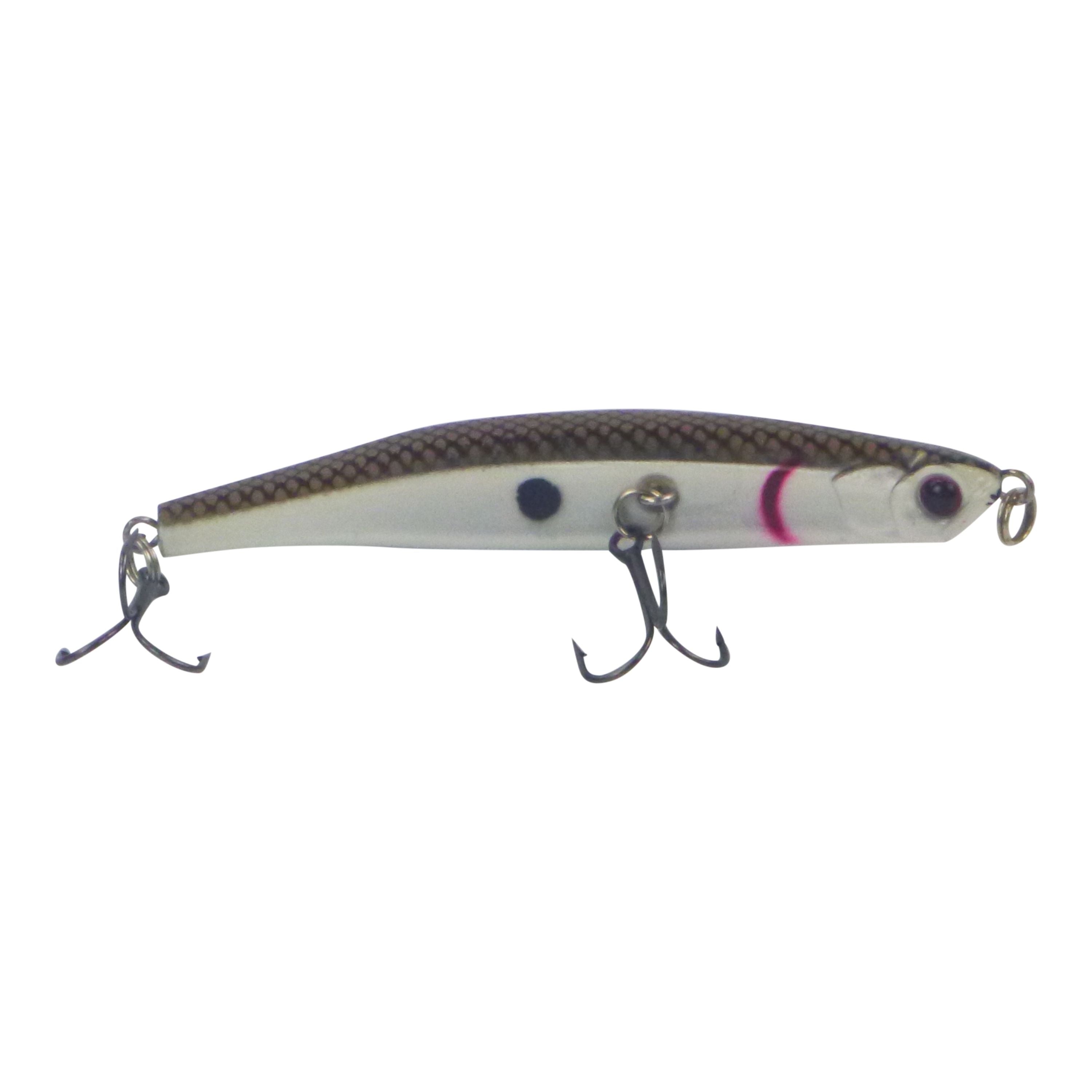 Toppu Mizzu Sidewinder Bent Minnow, 95mm, Baitfish view 2