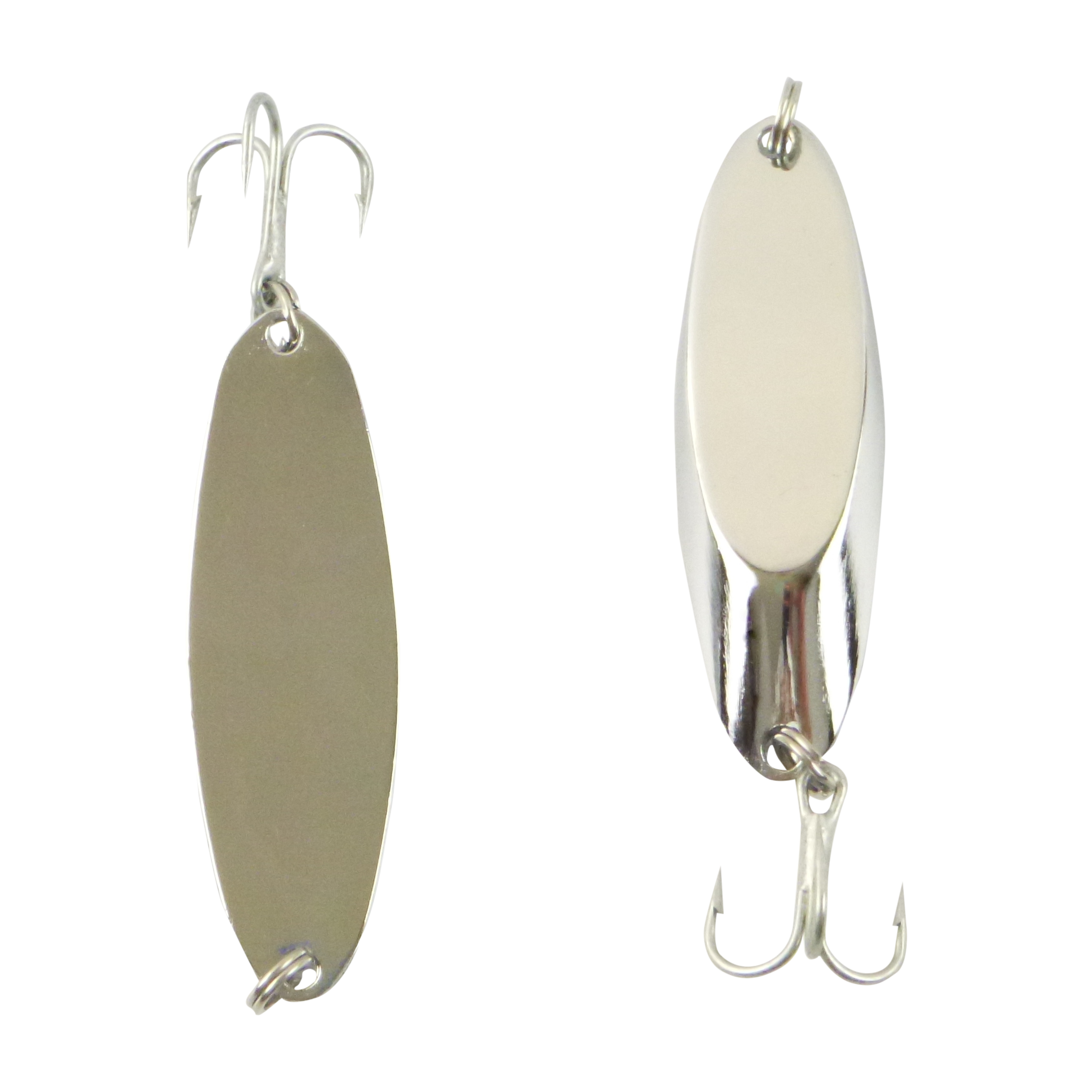 Finesse Chrome Kaster Jig, 28 Grams. Pack of 2 Jigs.