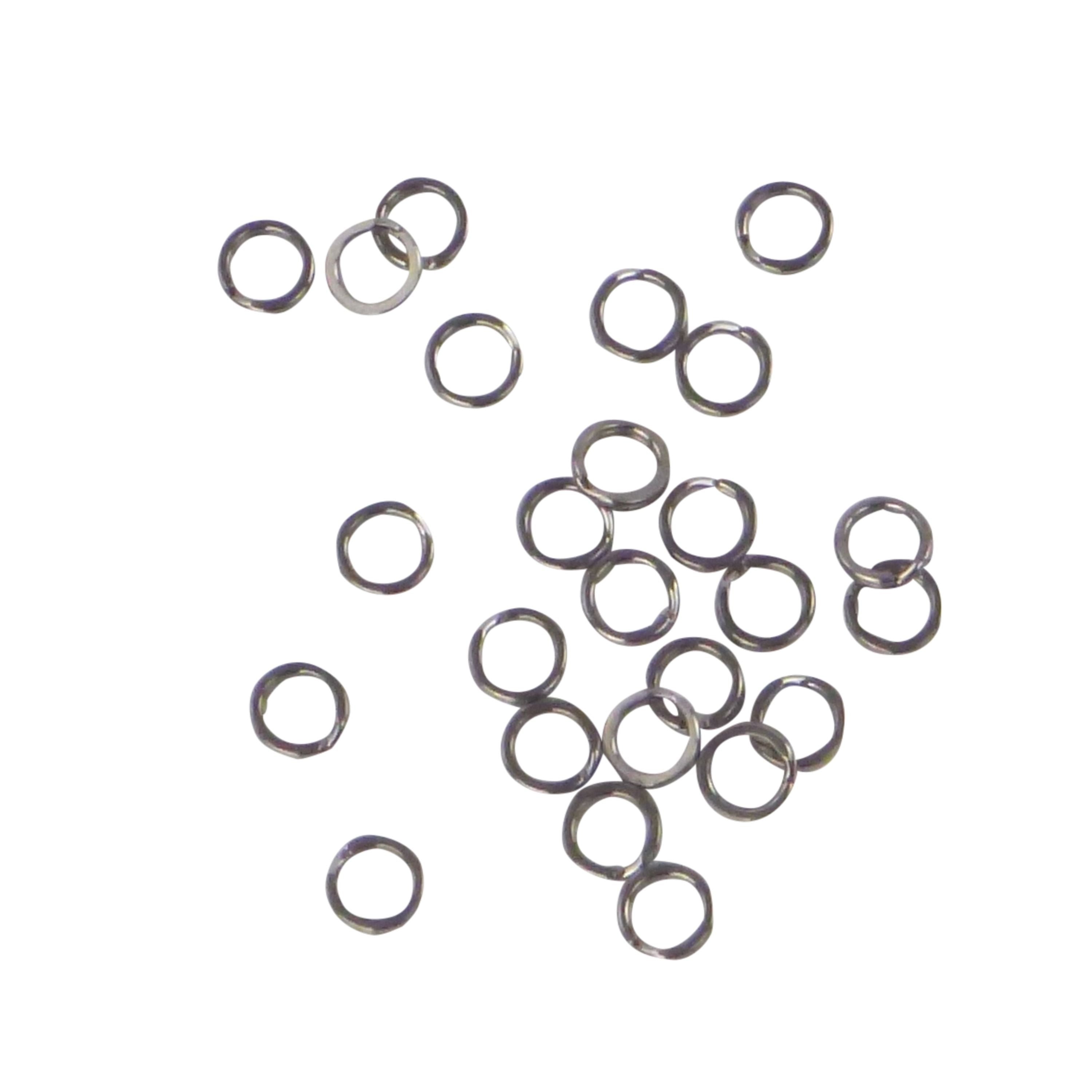 Swimerz 7mm Split Ring Stainless Steel, 25 Pack