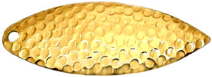 Artizan Hammered 57mm Willow Blade Brass, 5 Pack view 3