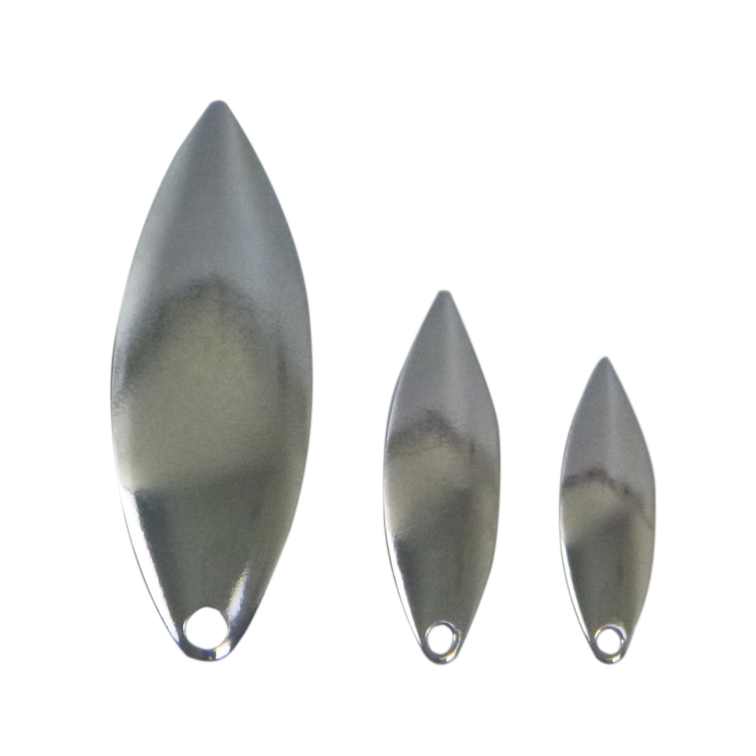 Artizan Smooth Willow Blade, Nickel, 48mmL x 17mmW, Qty 5 view 3