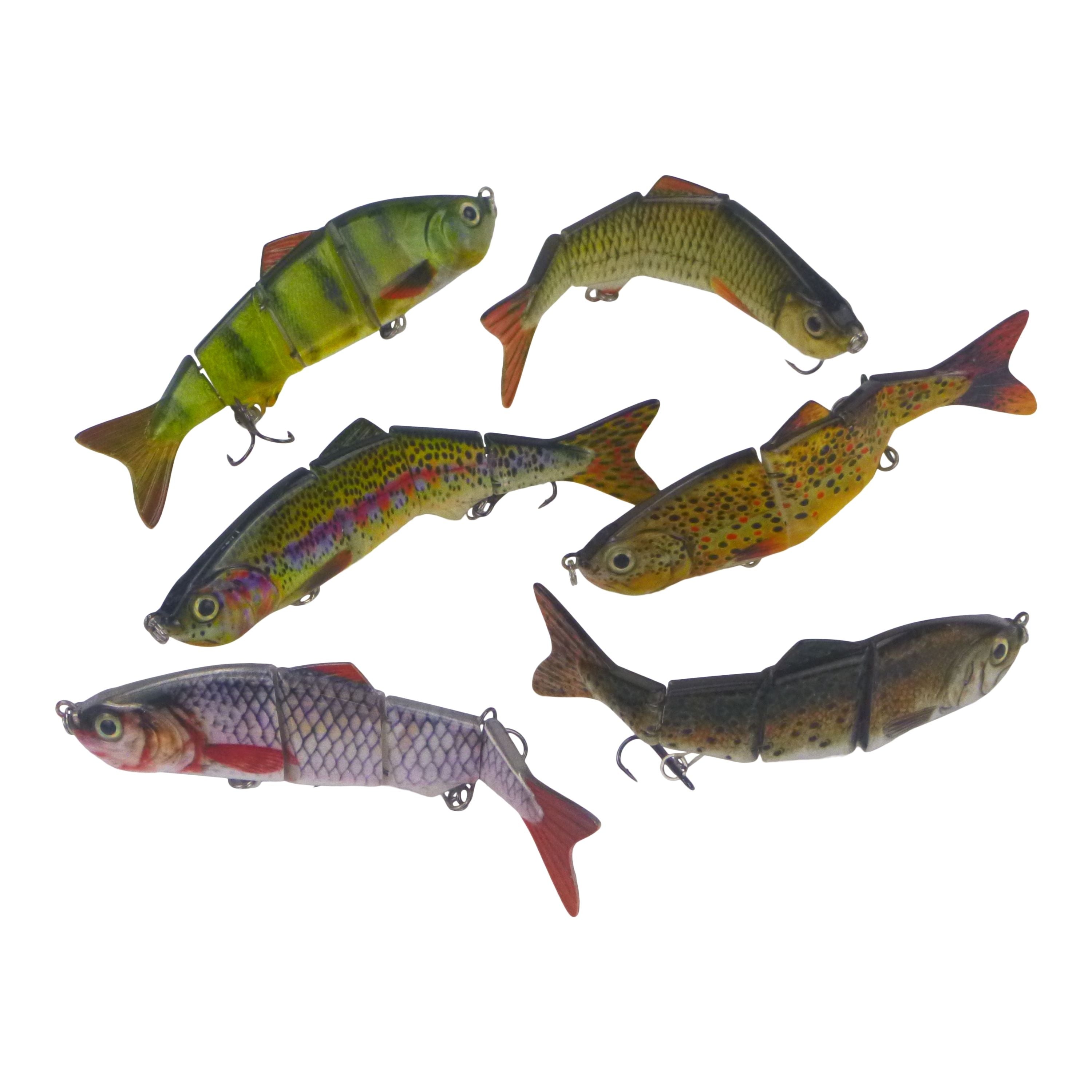Finesse Naturals 4 Segment Swimbait, 110mm, Perch view 3