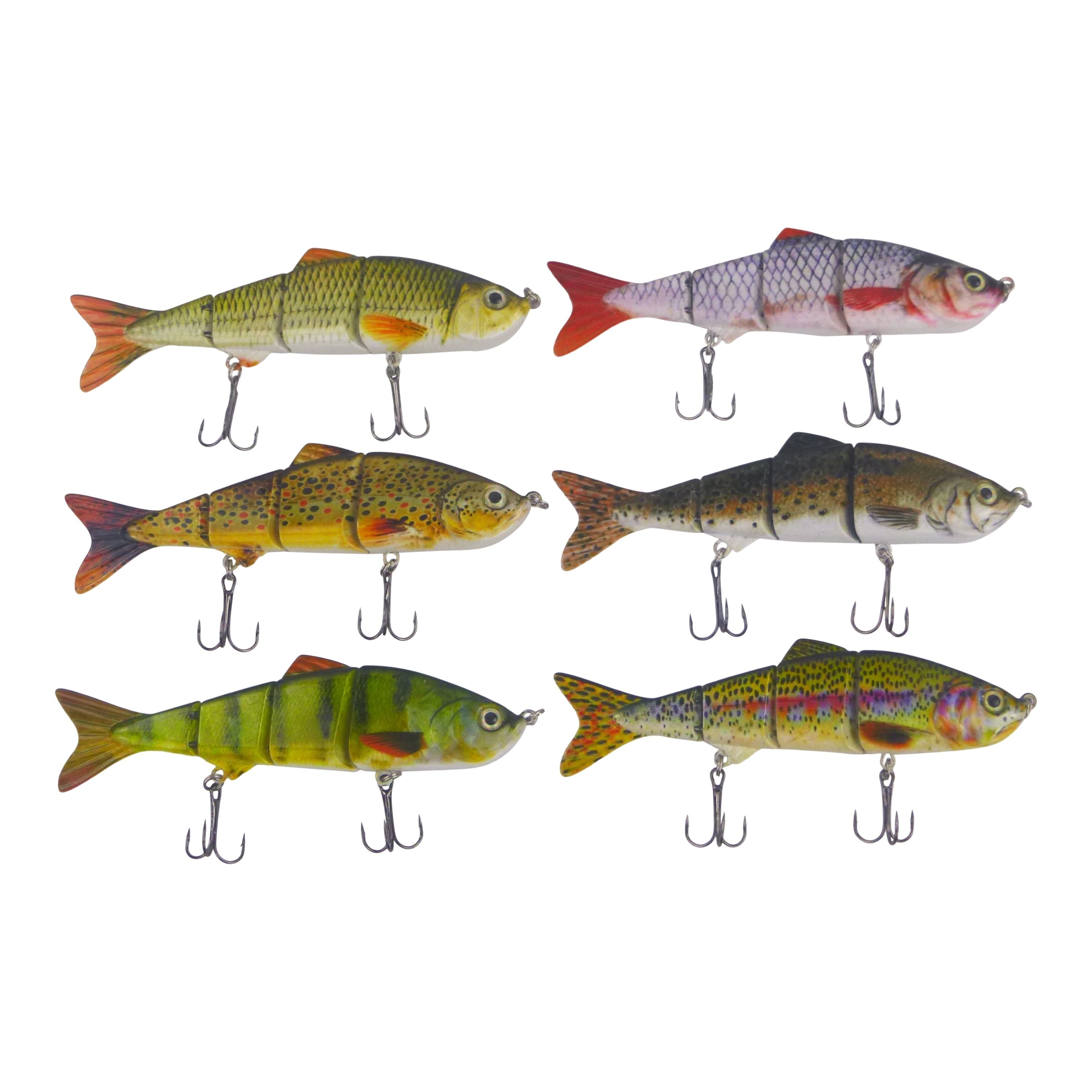 Finesse Naturals 4 Segment Swimbait, 110mm, Mullet view 2