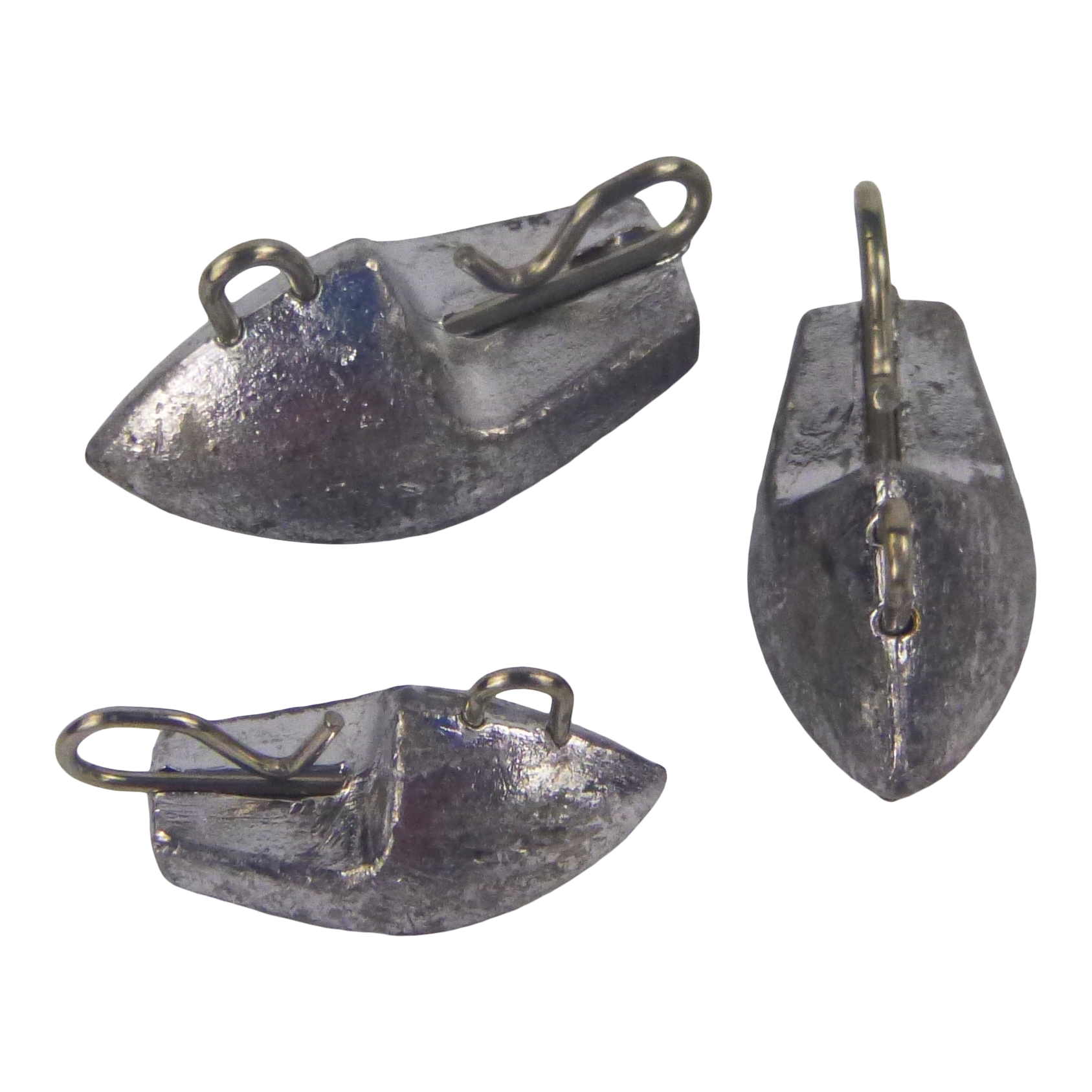 Swimerz 10gm Arrowhead Jig Head, 3/8oz, Lead, Qty 12 view 2