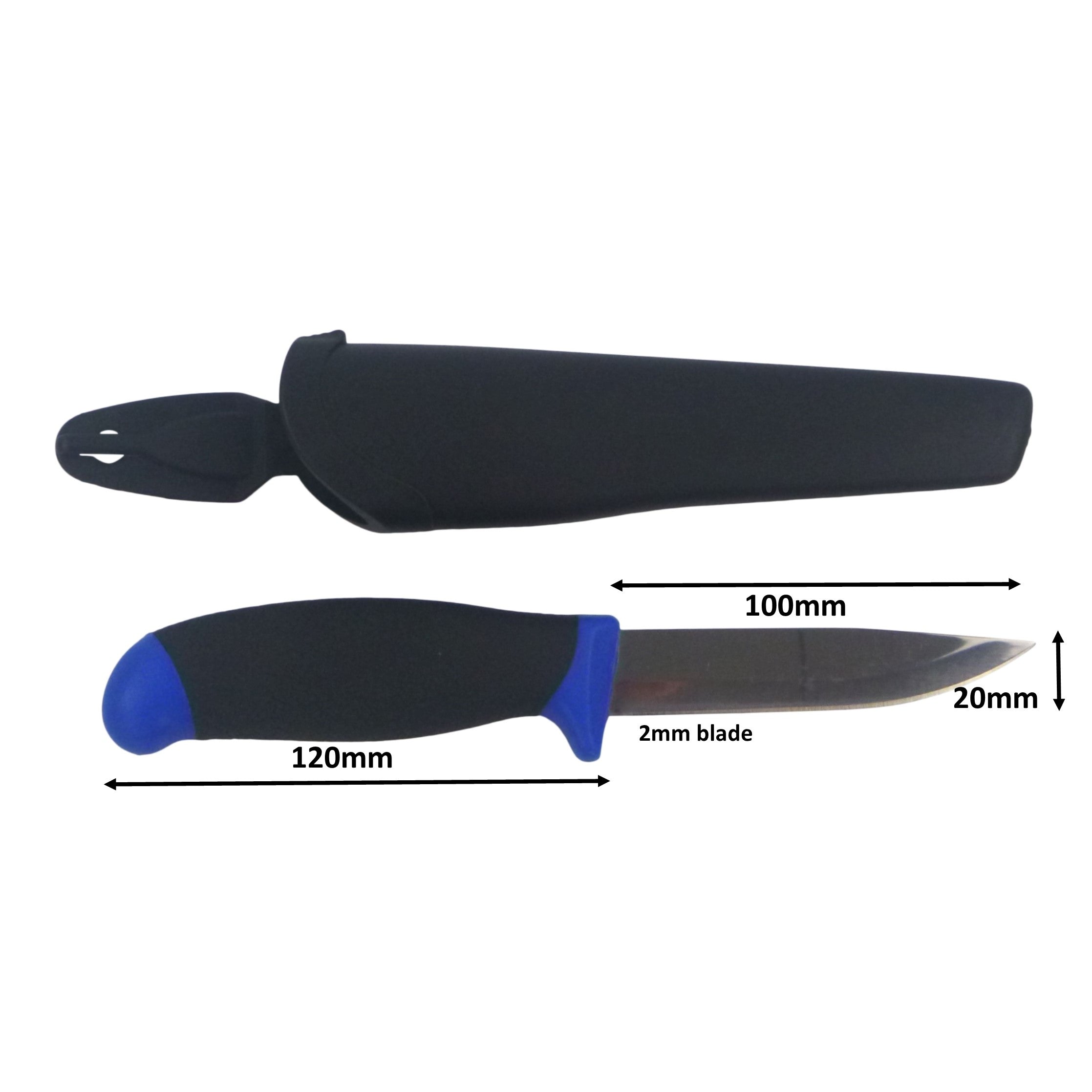 Rig Ezy Bait Knife with Sheath view 2