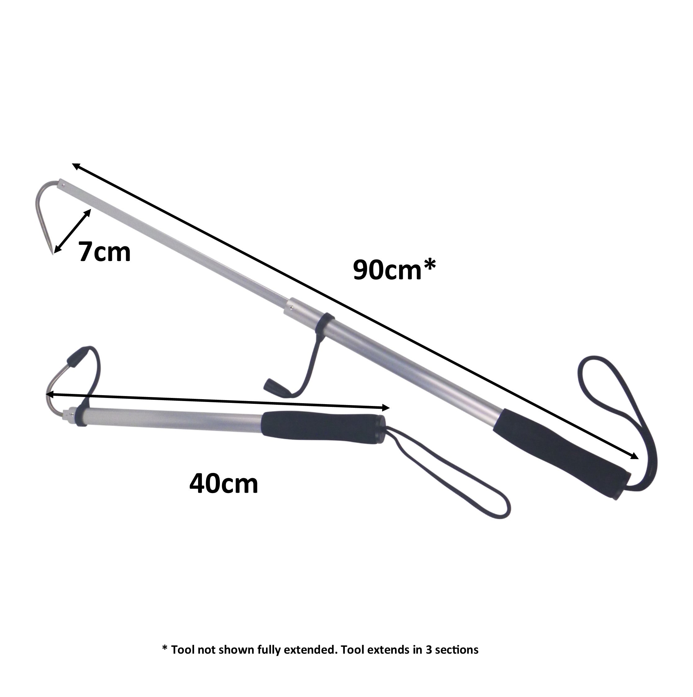 Rig Ezy 90cm Extendable Gaff view 3