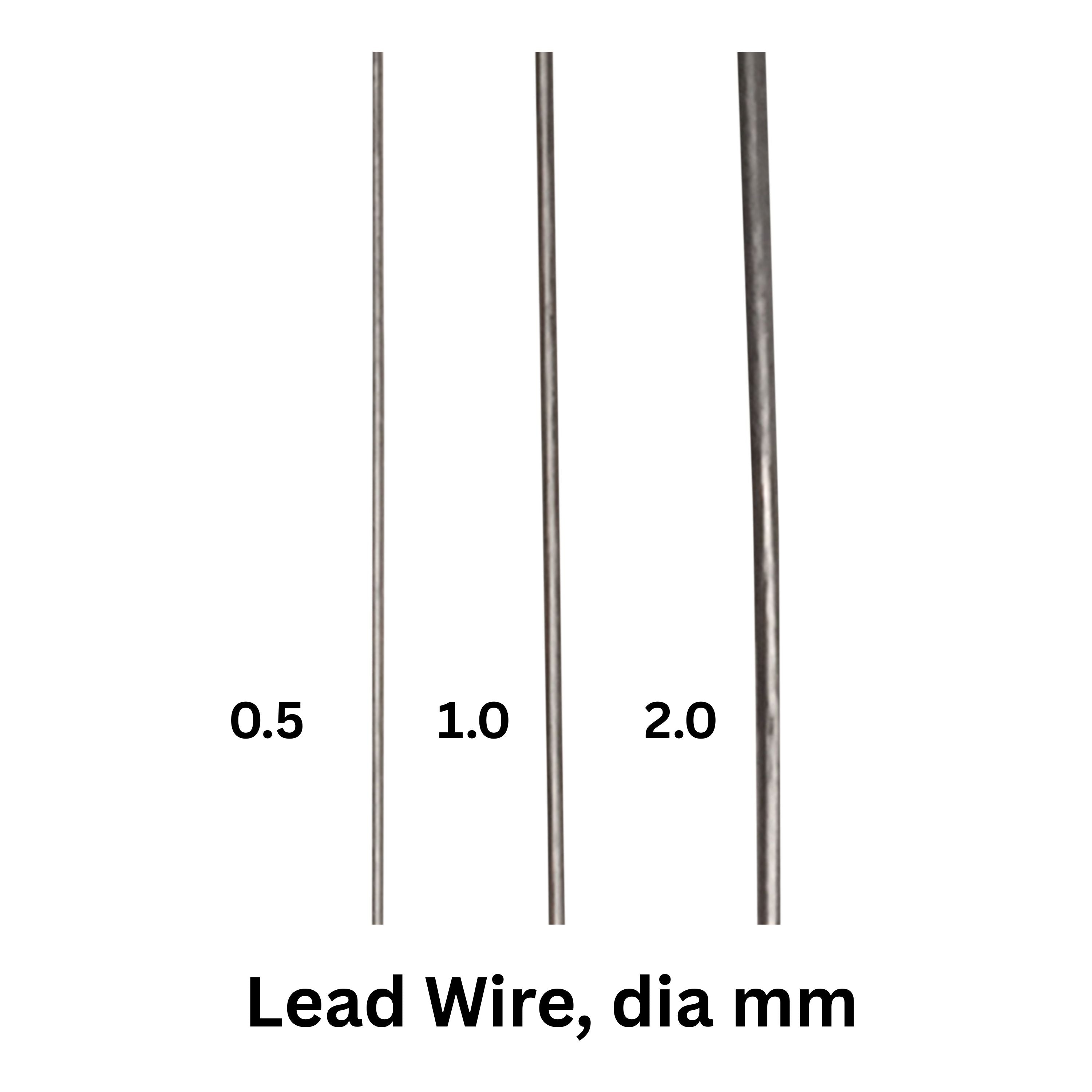 Swimerz Rigging Wire, Lead, 2mm, 2 mtrs view 3