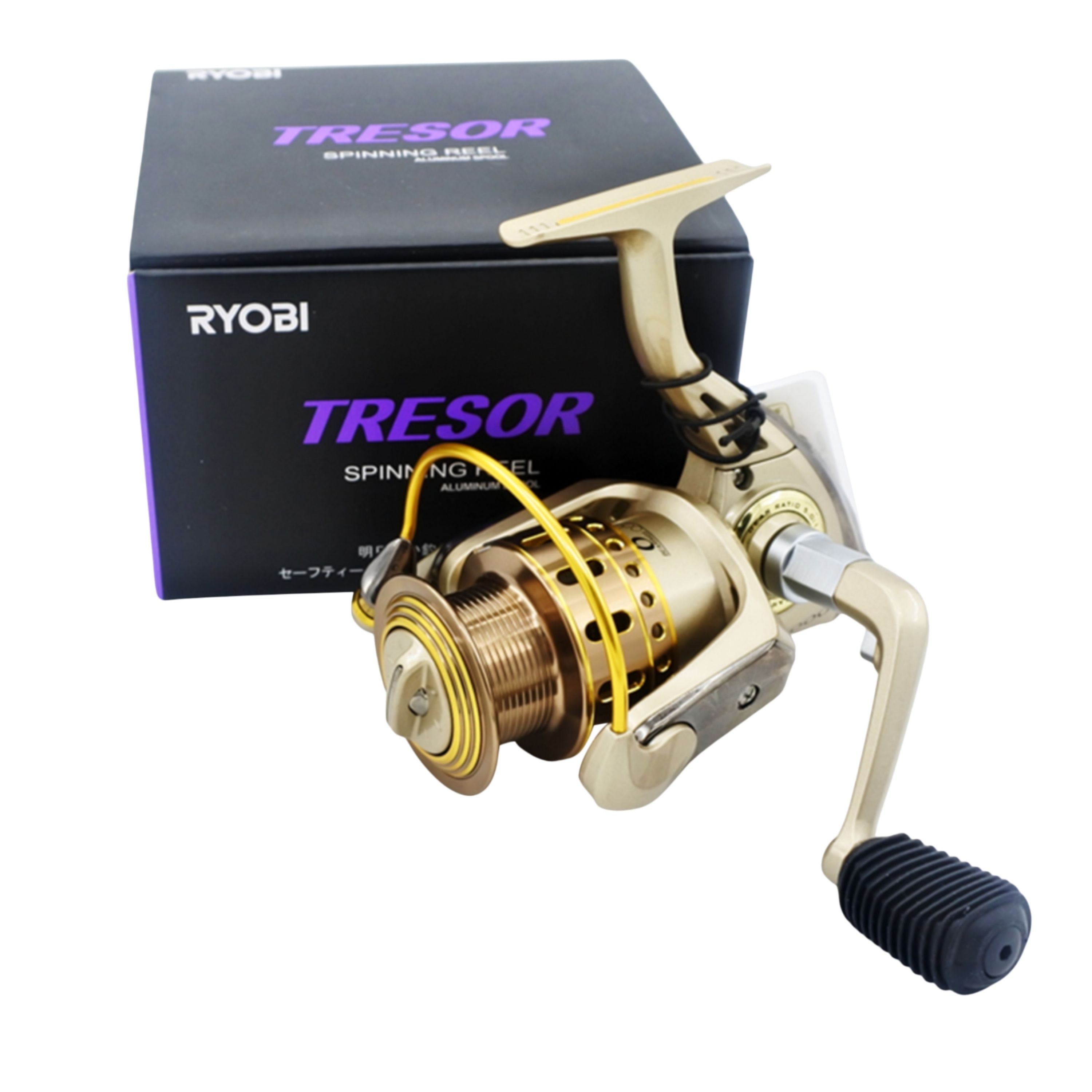 Ryobi Tresor 3000 Spinning Reel, 5:0:1 Gear Ratio 5+1 BB view 3