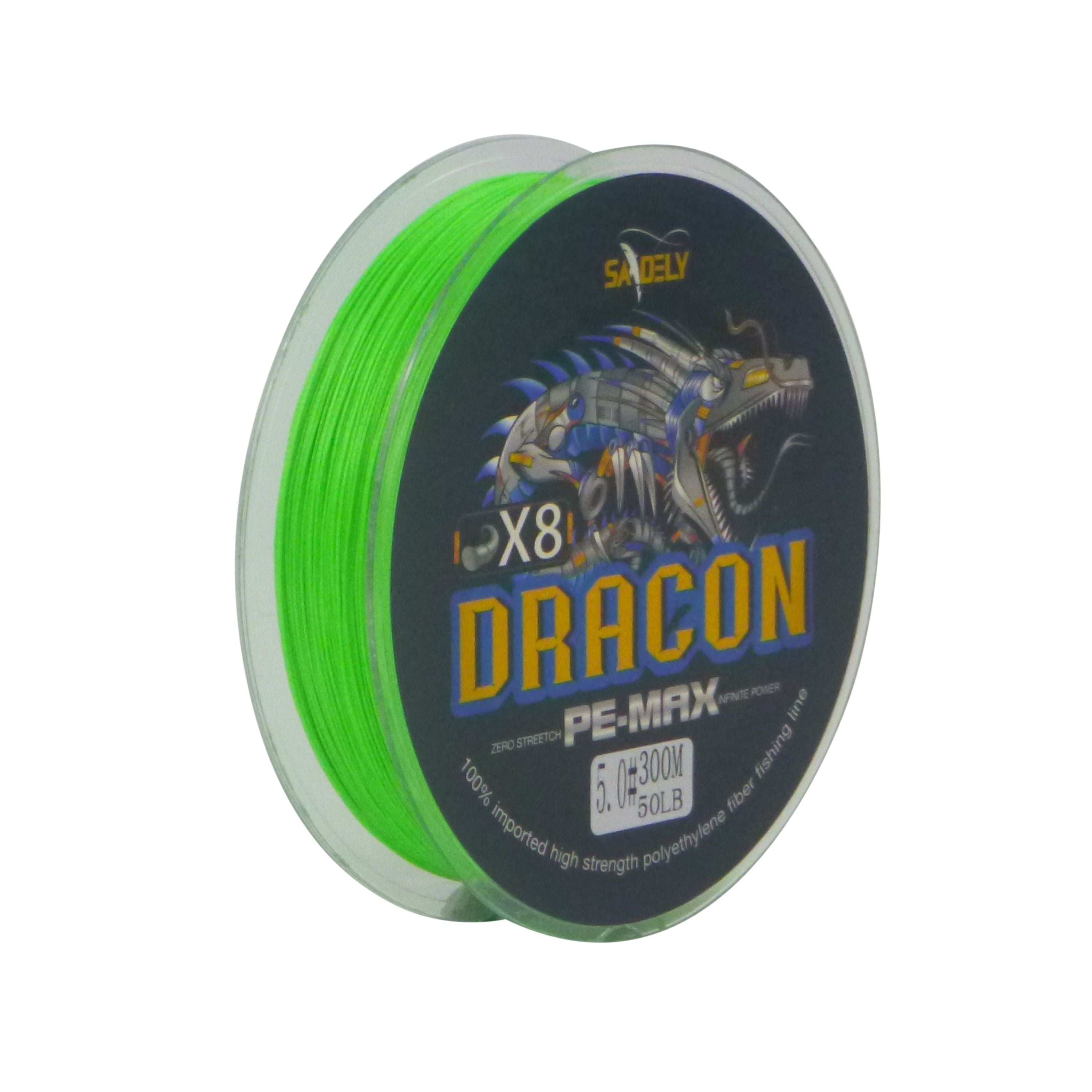 Samdely Dracon X8 Braid, Green, #5.0, 50lb, 300Mtr — image 1
