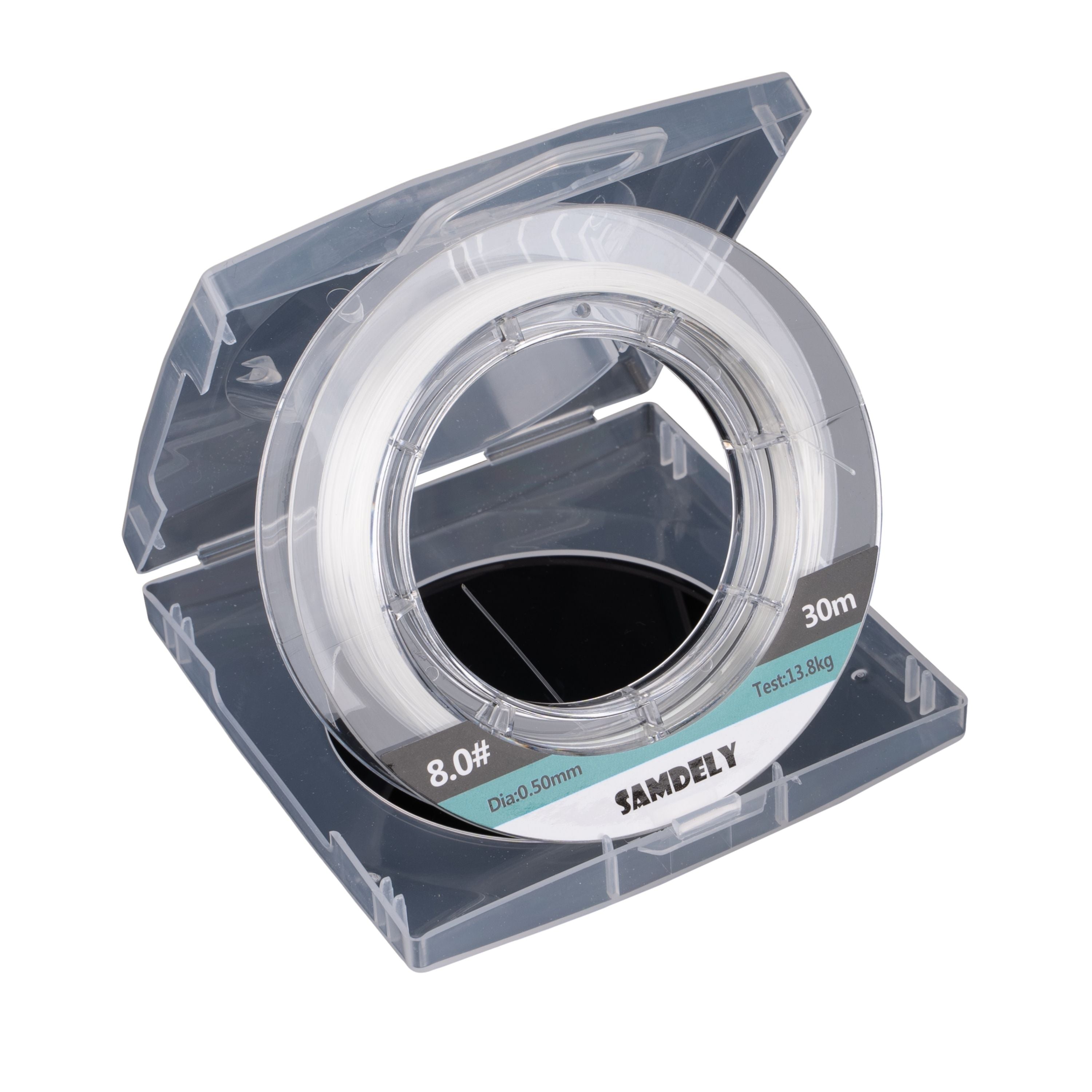 Samdely Clear Fluorocarbon Leader, #7.0, 25lb, 30Mtr view 2