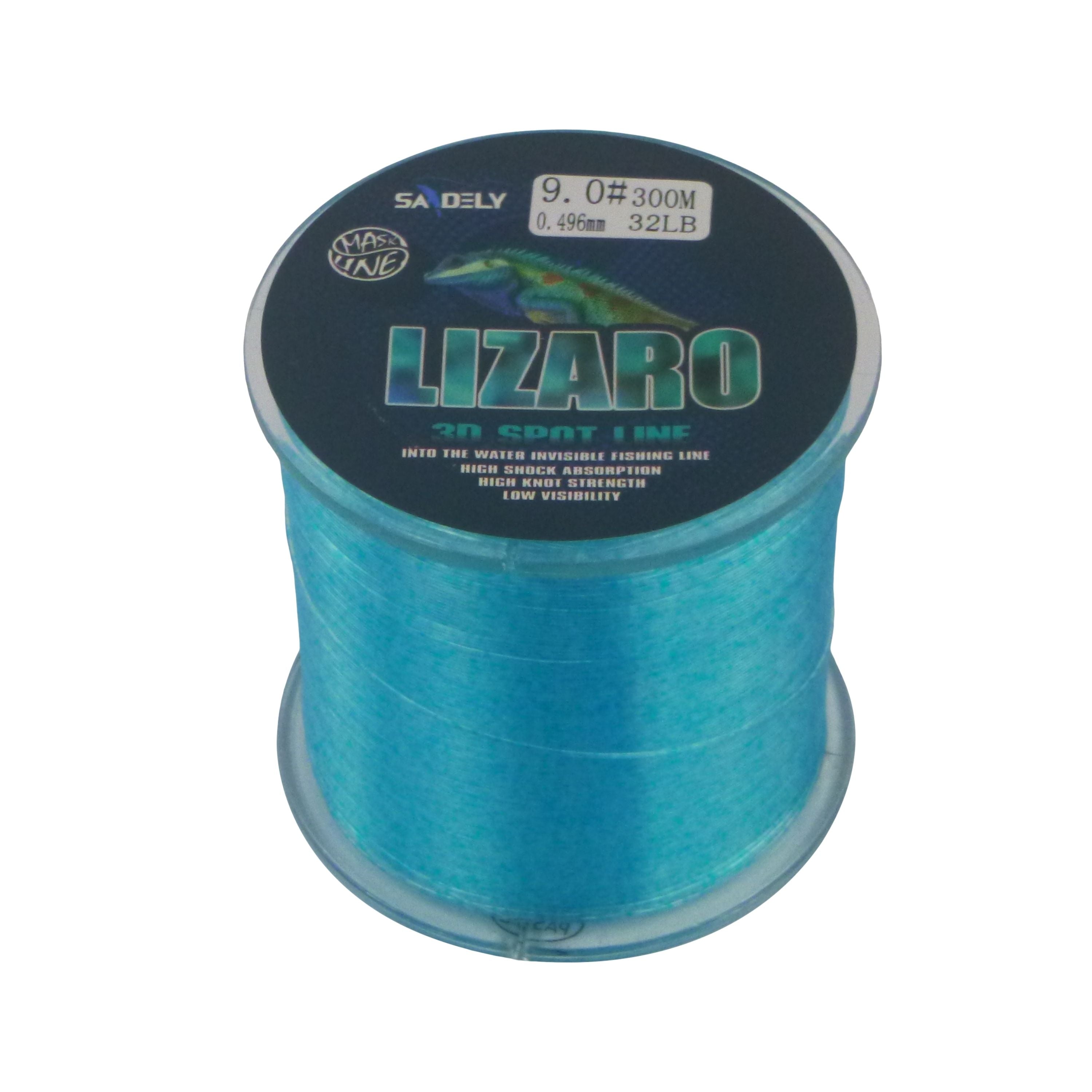Samdely Lizaro Mono, Camo Blue, #2.0, 8lb, 300Mtr view 2