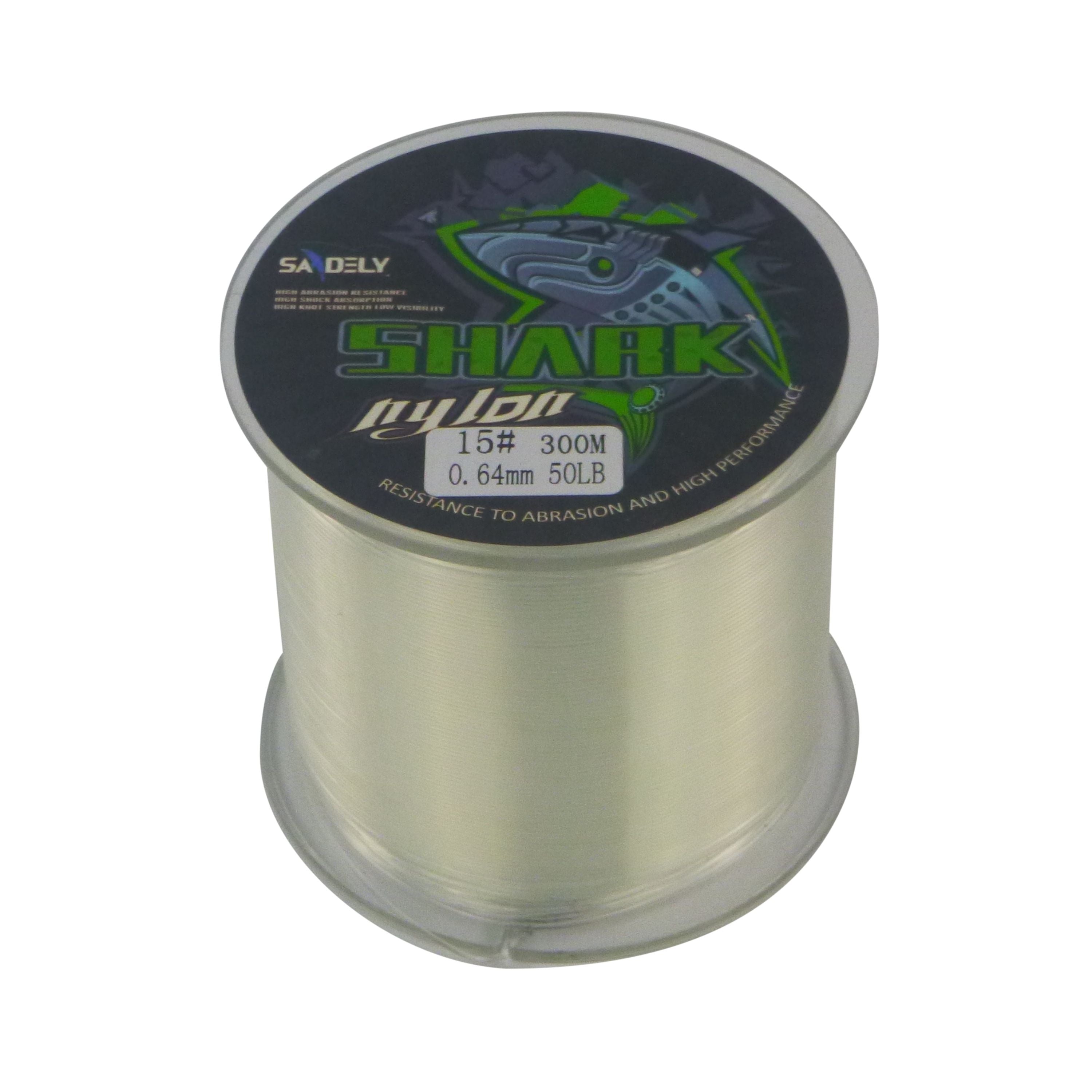 Samdely Shark Mono, Clear, #15, 50lb, 300Mtr view 2