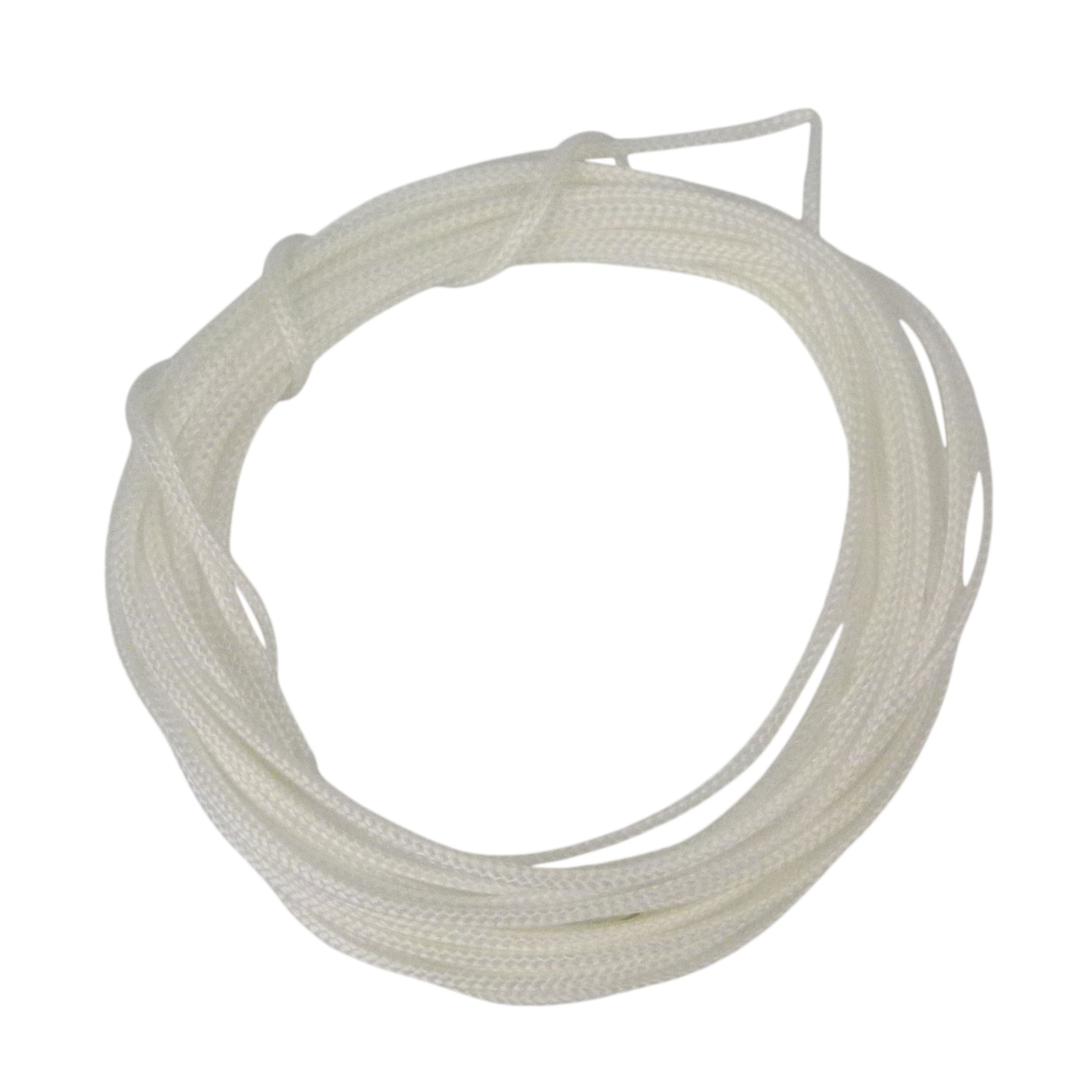 Swimerz Braided PE, Hollow Core Assist Line, White 70kg, 5 mtrs — image 1