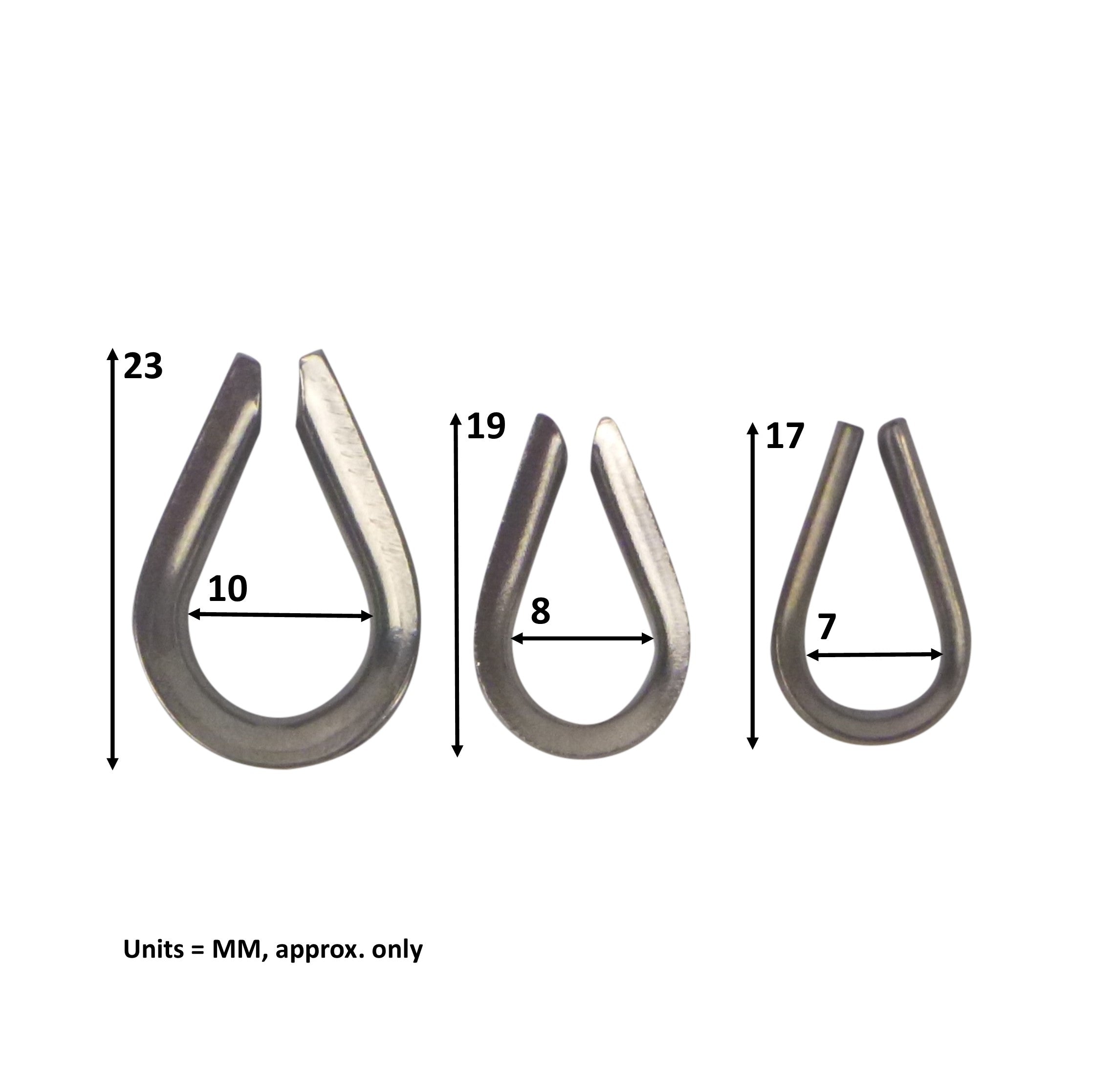 Swimerz Rigging Thimbles, 3.0mm, Qty 25 view 3