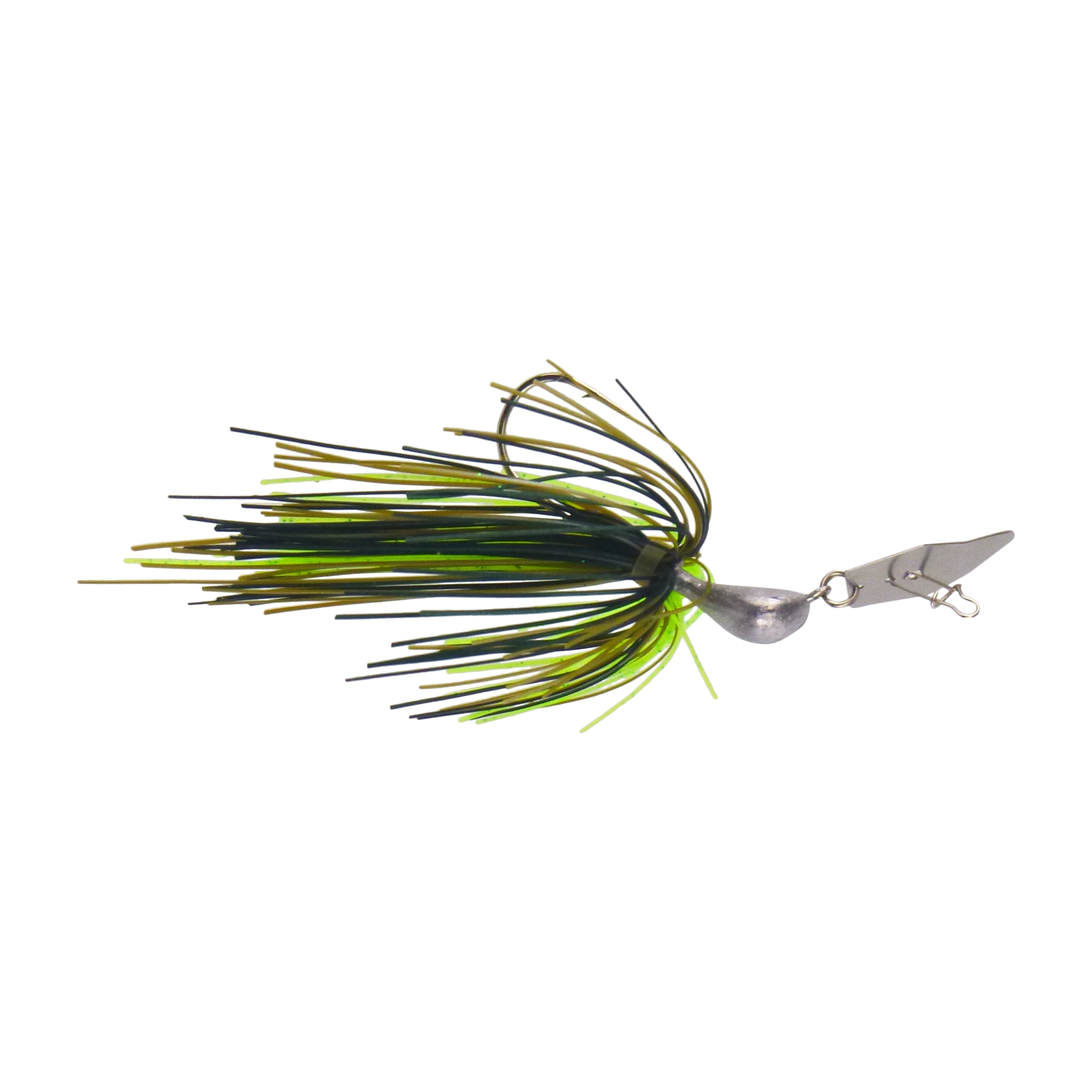 Dekoi 7gm Bladed Swim Jig, Chatterbait, Tree Frog, 2 pack — image 1