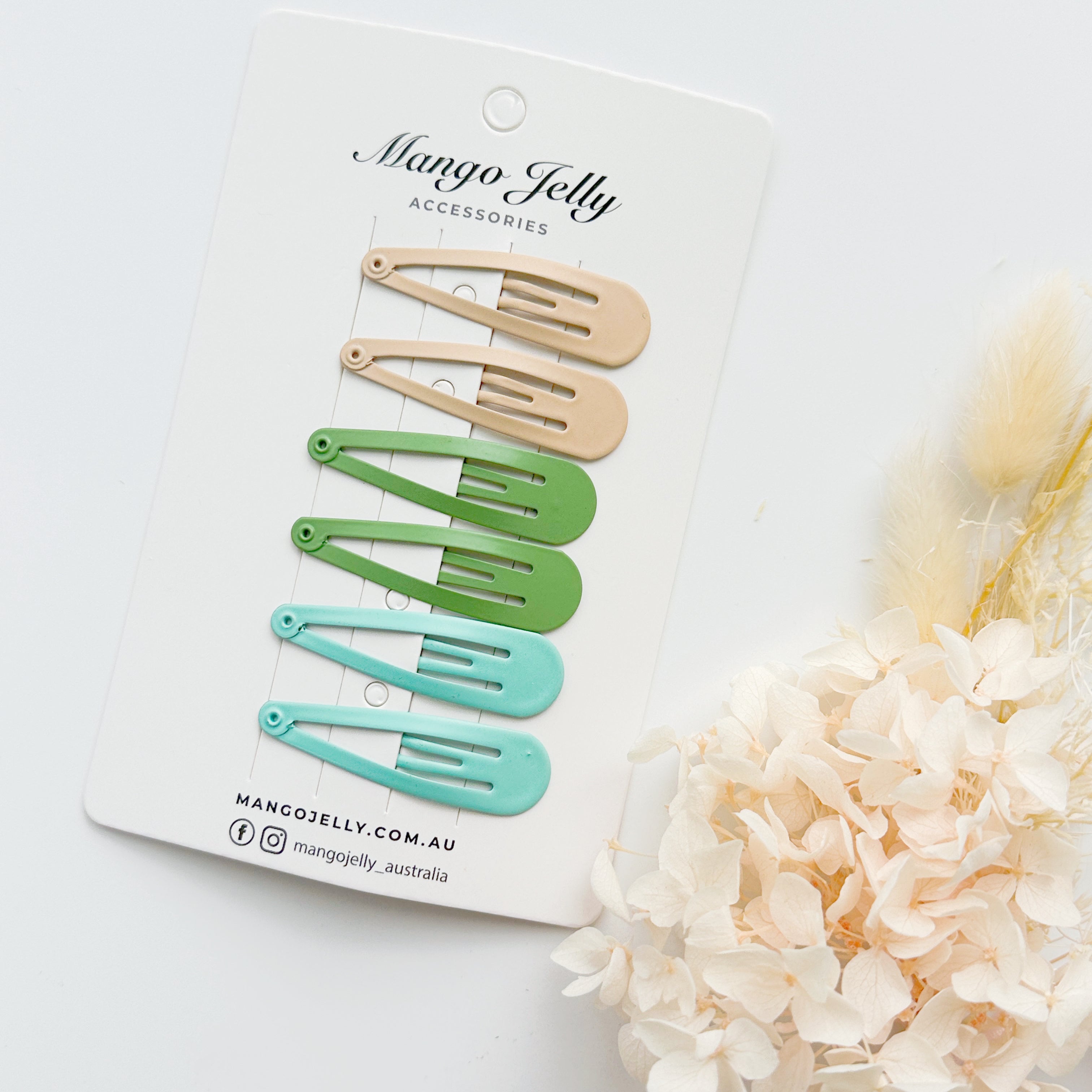 Essential Snap Hair clips - Fresh - 12 Pieces view 3