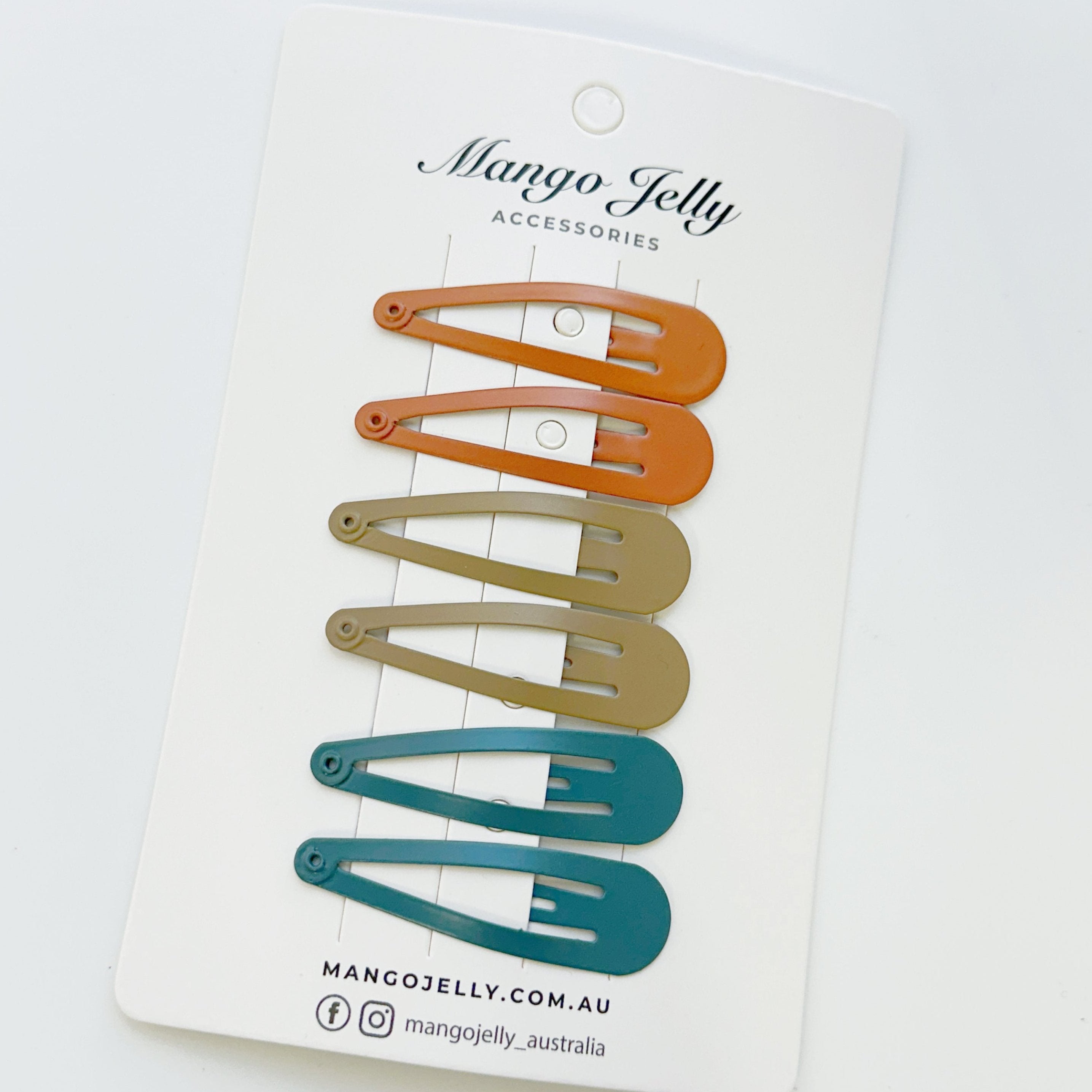 Essential Snap Hair clips - Natural - 6 Pieces view 4