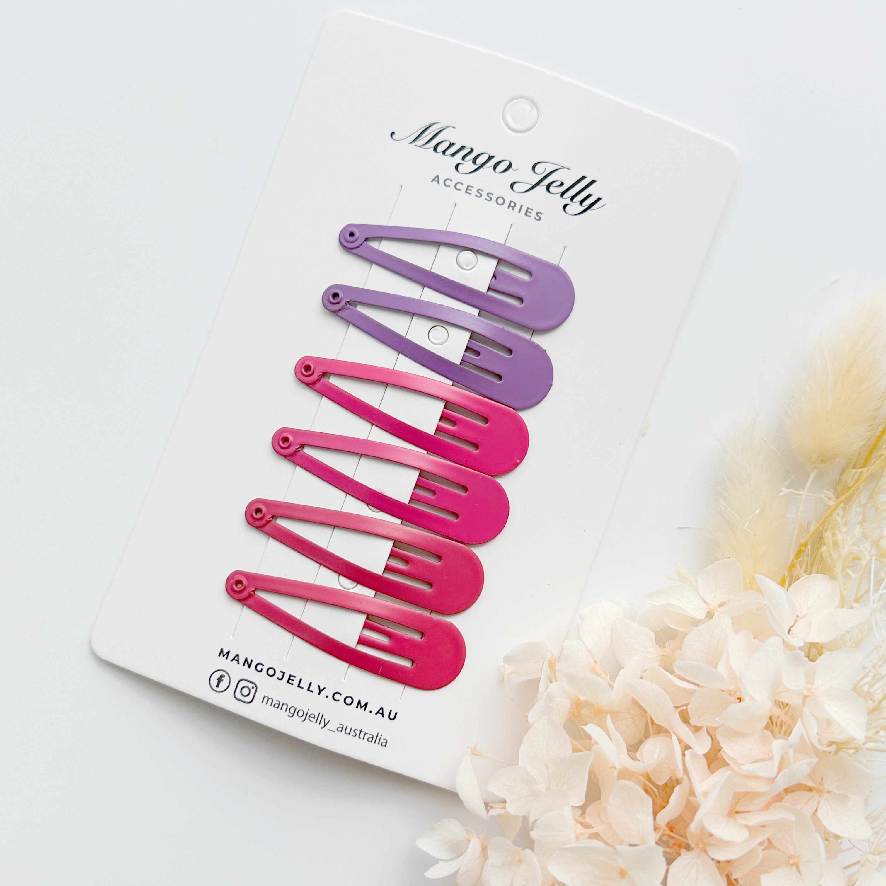 Essential Snap Hair clips - Rosie - 12 Pieces view 3