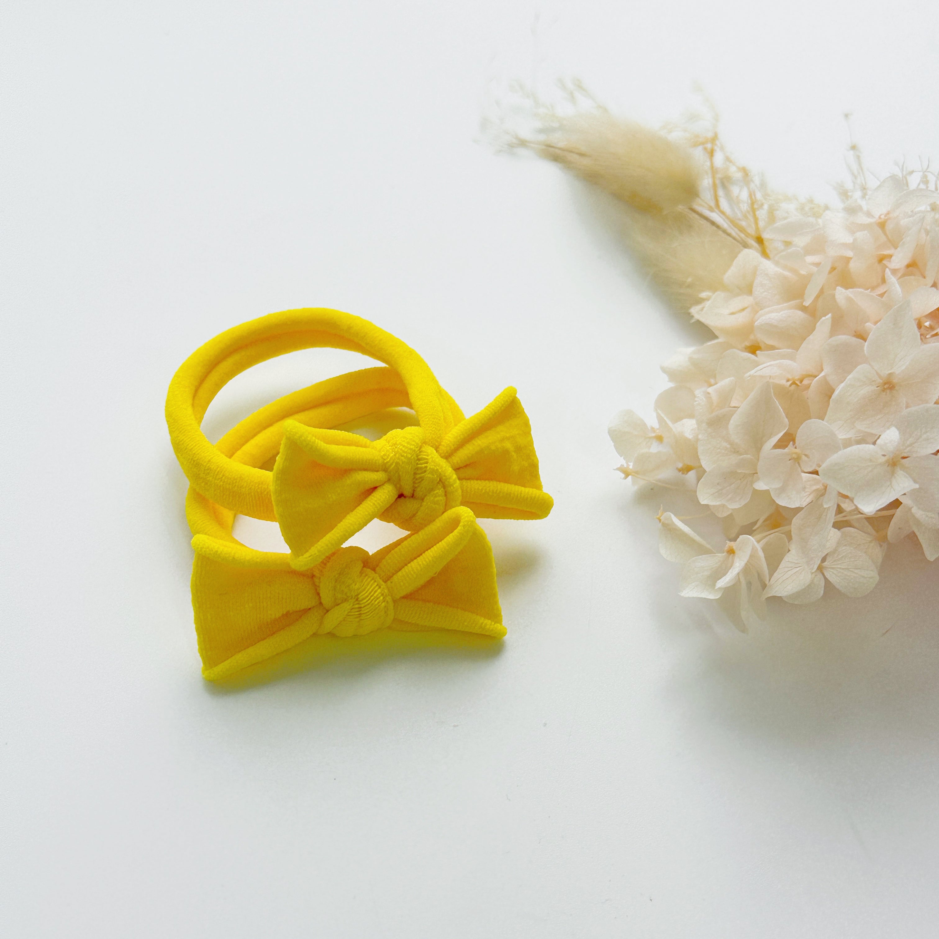 Handmade Simple Bows - School colours - Navy - 3 pairs (save 15%) view 8