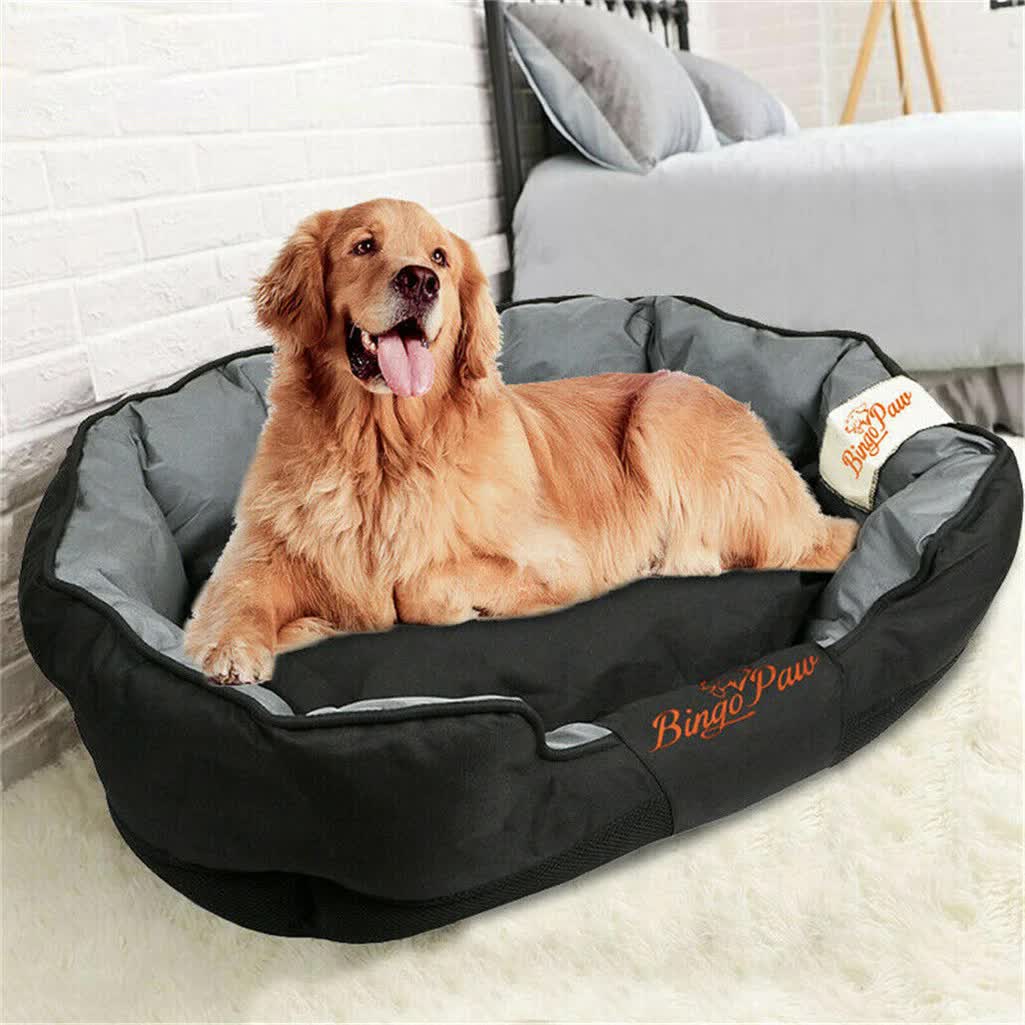 Thick Orthopedic Pet Bed Water-Resistant Cushion view 2