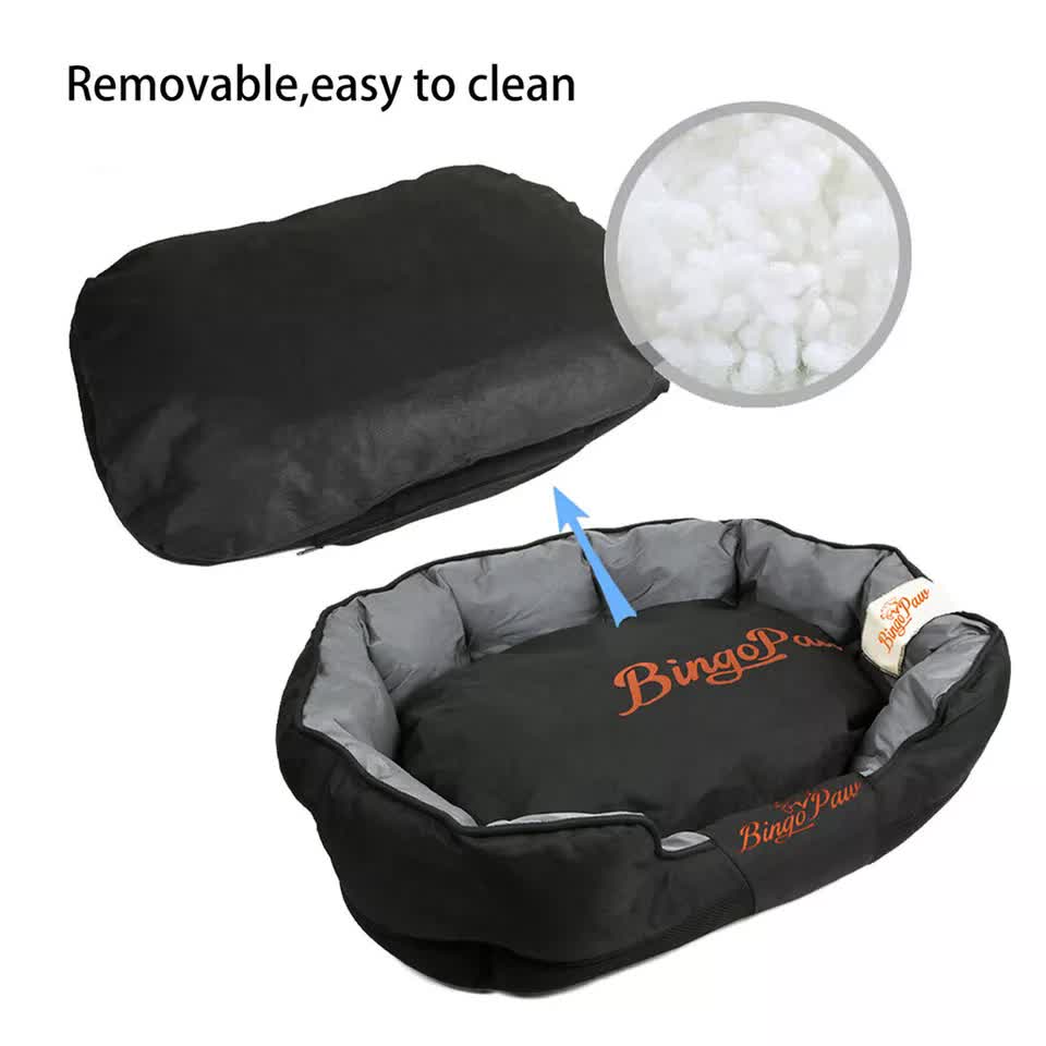 Thick Orthopedic Pet Bed Water-Resistant Cushion view 6