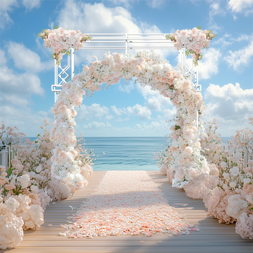 Fin 2.5M Oversized Metal Wedding Arch Stand Proposal Birthday Party Banquet Decor view 5