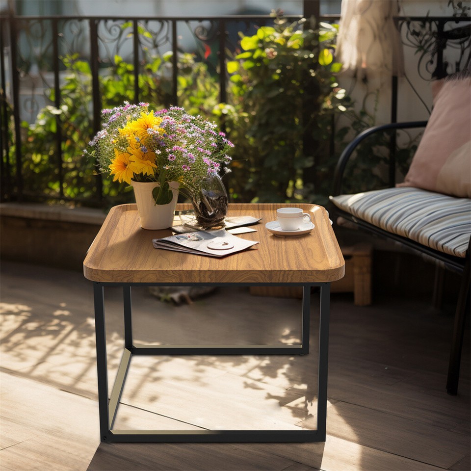 2X Industrial Vintage Stacking Coffee Tables view 7