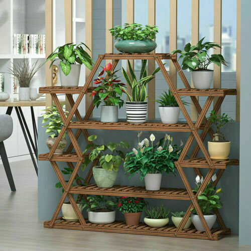 Multilayer Corner Garden Plant Stand Elegant and Practical Display Solution view 4