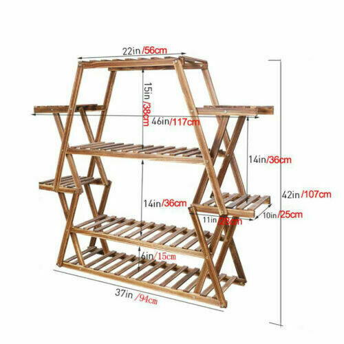 Multilayer Corner Garden Plant Stand Elegant and Practical Display Solution view 8