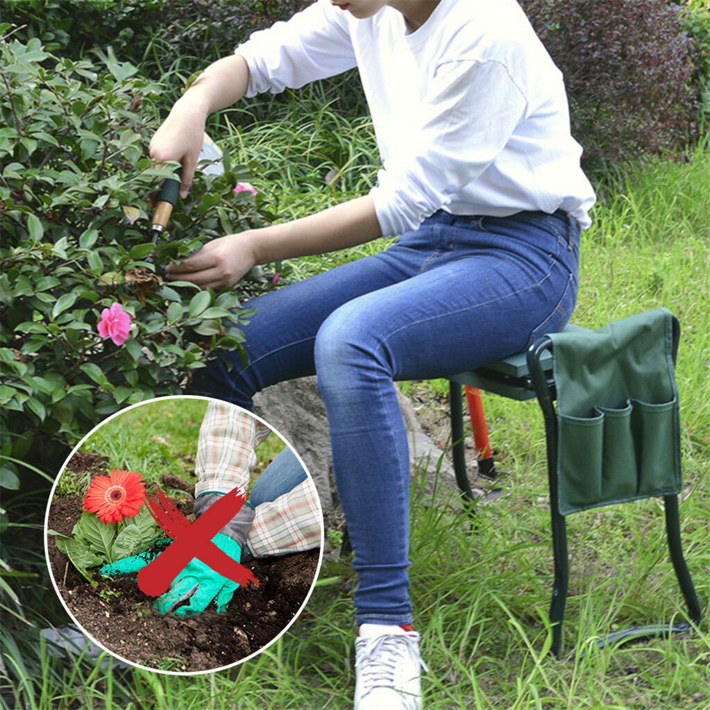 Garden Kneeler PRO Thick EVA Folding Kneeling Pad Seat Padded Stool Gardening Be view 5
