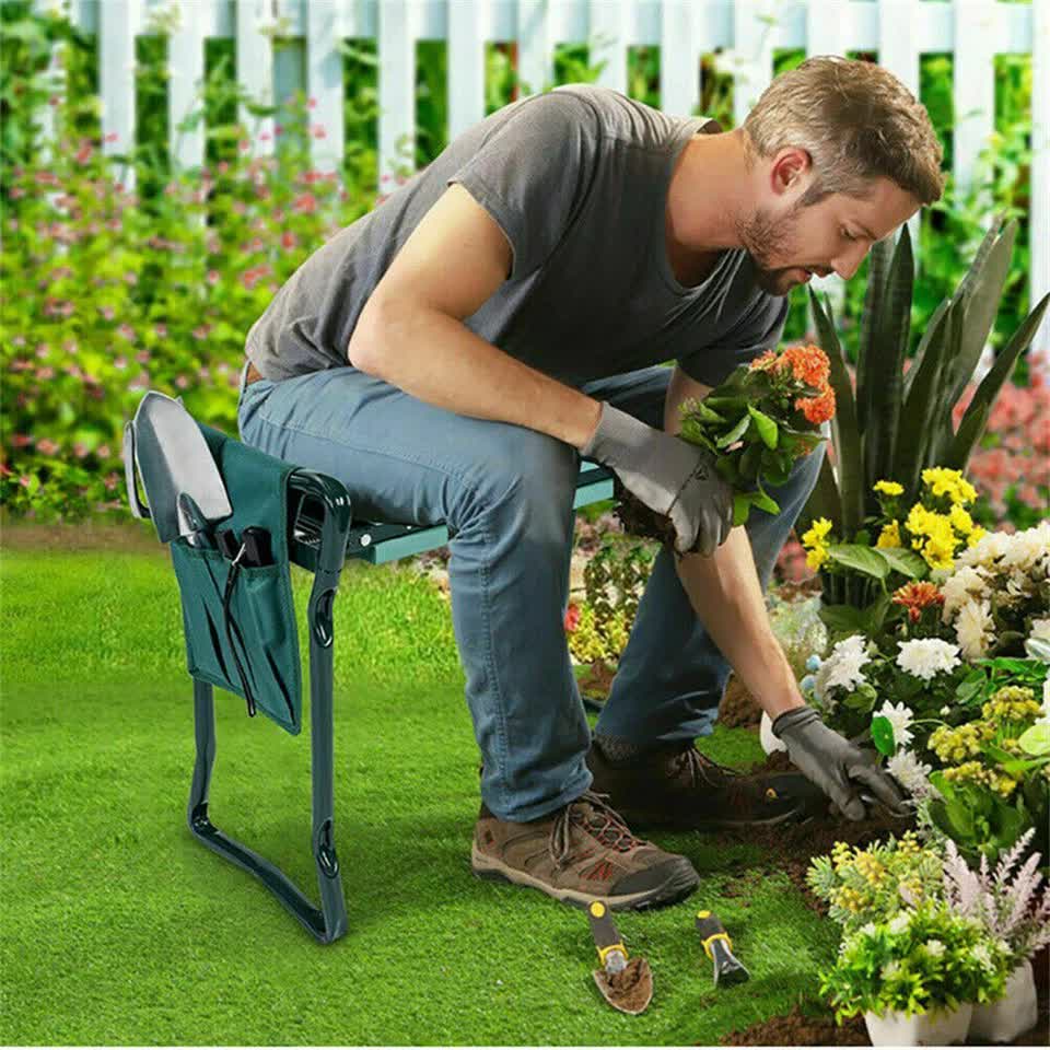 Garden Kneeler PRO Thick EVA Folding Kneeling Pad Seat Padded Stool Gardening Be view 7