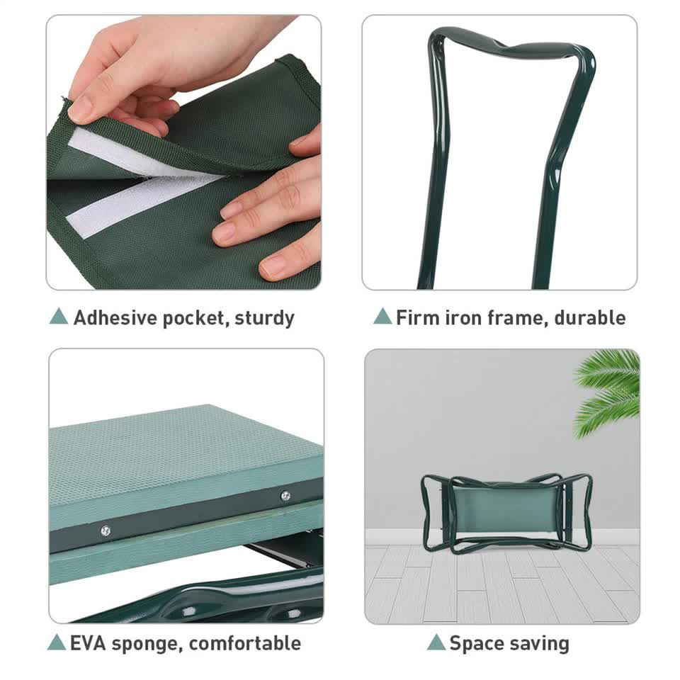 Garden Kneeler PRO Thick EVA Folding Kneeling Pad Seat Padded Stool Gardening Be view 11