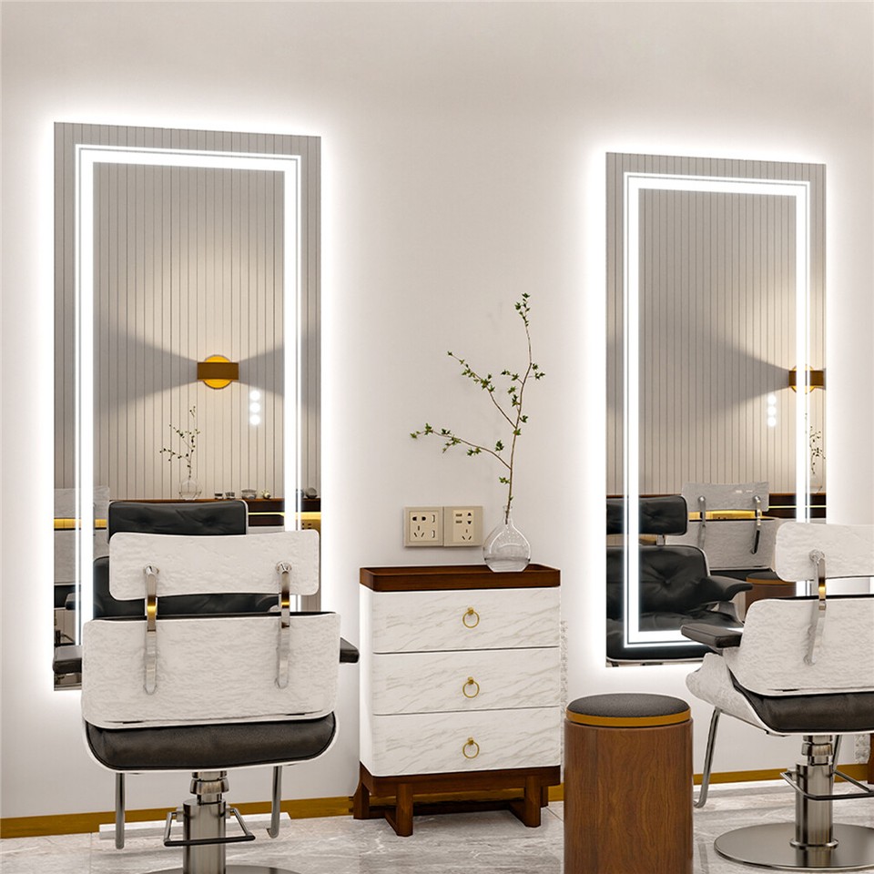 LED Bathroom Mirror with Anti-Fog & Adjustable Lighting view 2