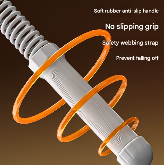 Grey Heavy Cordless Battle Rope - Portable Weighted Fitness Rope for Home Gym view 3