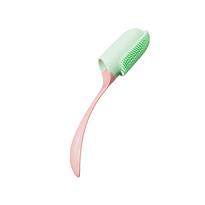 Pink 5-Pack Pet Finger Toothbrush Set for Dogs & Cats - Soft Silicone Dental — image 1