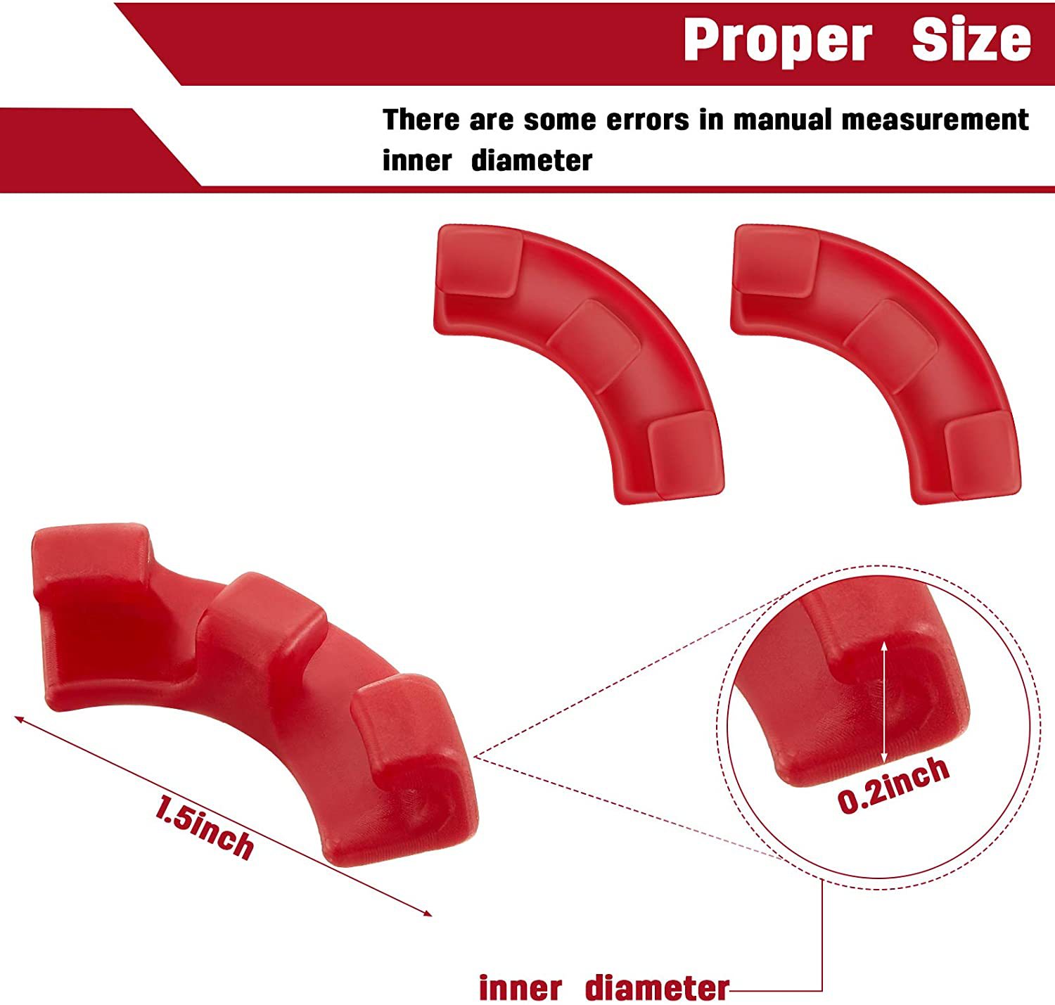 60PCS Red 90-Degree Plant Bender Clips for Low-Stress Training (LST) view 4