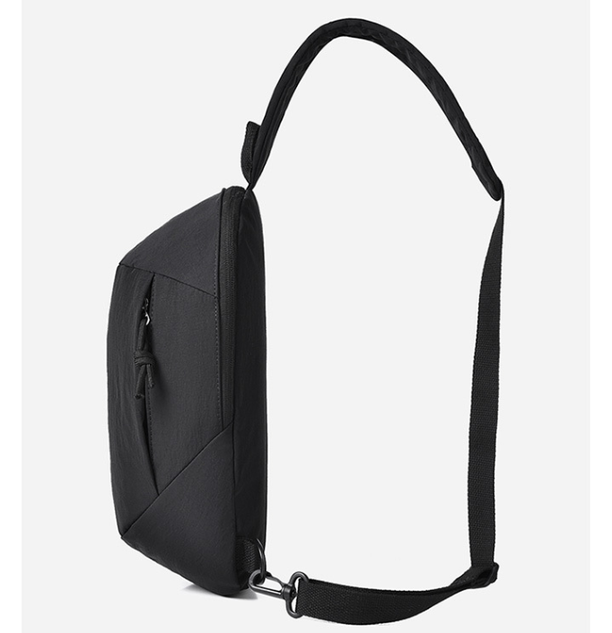 Pink Minimalist Anti-Theft Sling Bag for Men & Women - Water-Resistant view 3