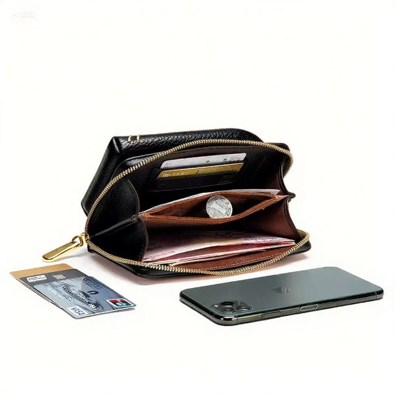 Blue Chic Embroidered Crossbody Phone Wallet - All-in-One Purse with Kiss-Lock view 2