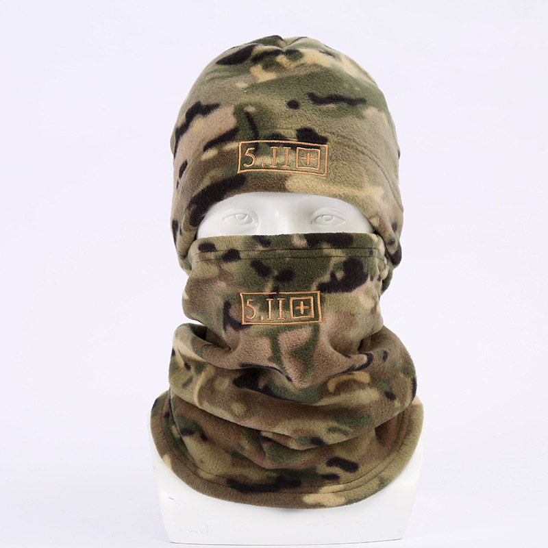 CP color Outdoor Thermal Fleece Balaclava - Windproof Cycling Hat & Neck